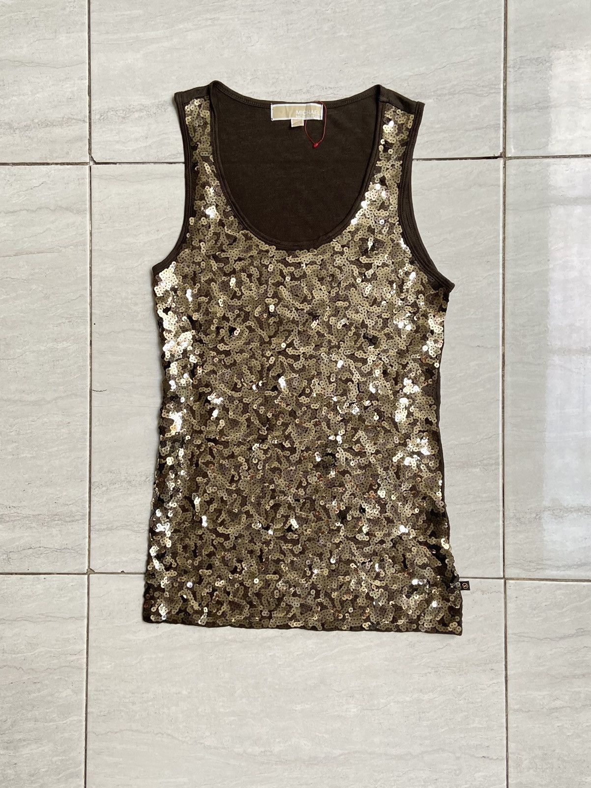 Michael Kors MICHAEL KORS Brown Sleeveless Size US XXS / EU 40 - 5 Thumbnail