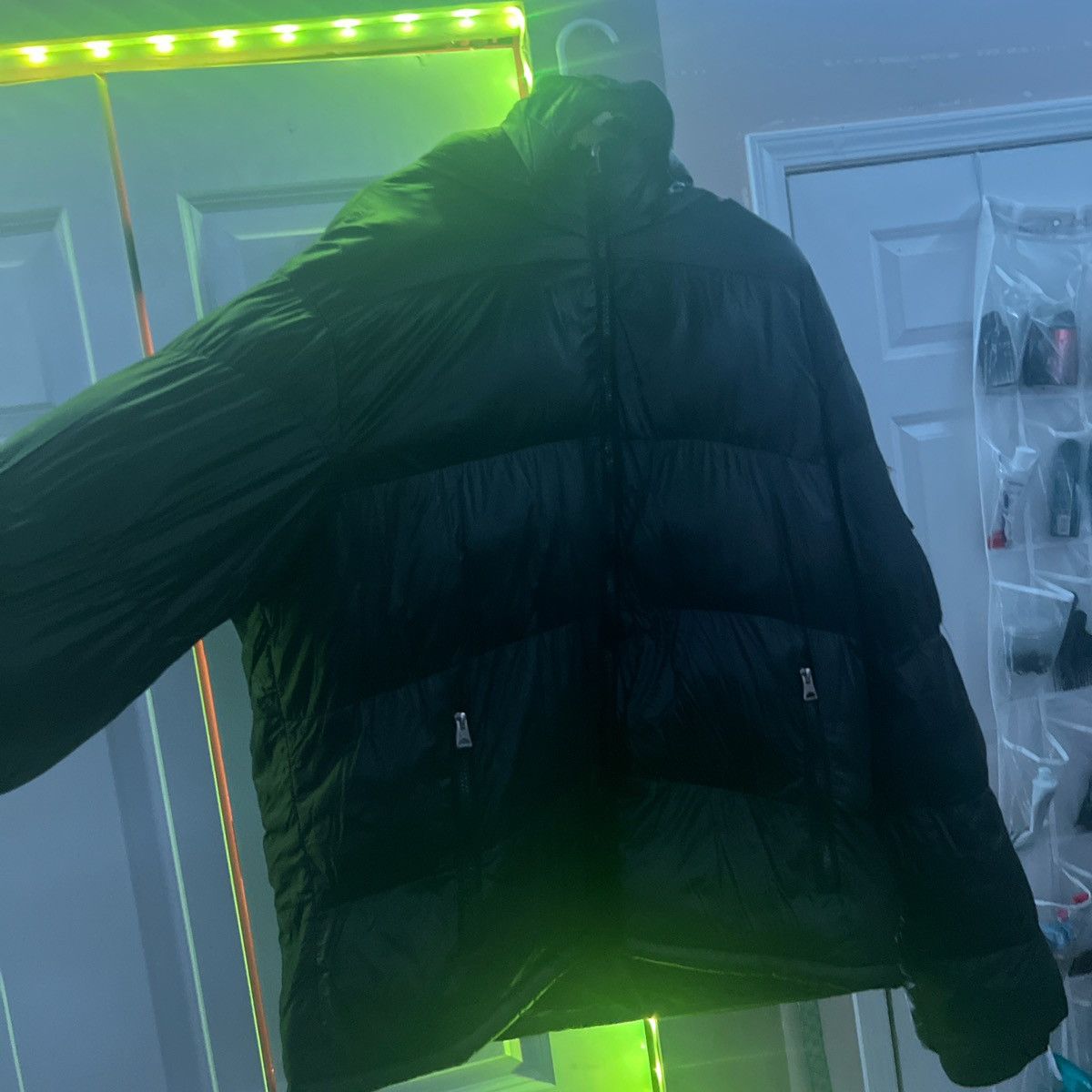 Fashion Nova Black puffer coat Size US L / EU 52-54 / 3 - 2 Thumbnail
