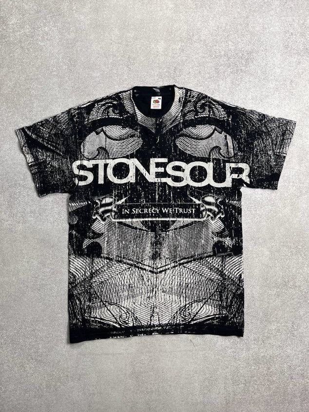 Other VINTAGE STONESOUR IN SECRECY WE TRUST PROMO T-SHIRT M Size US M / EU 48-50 / 2 - 1 Thumbnail