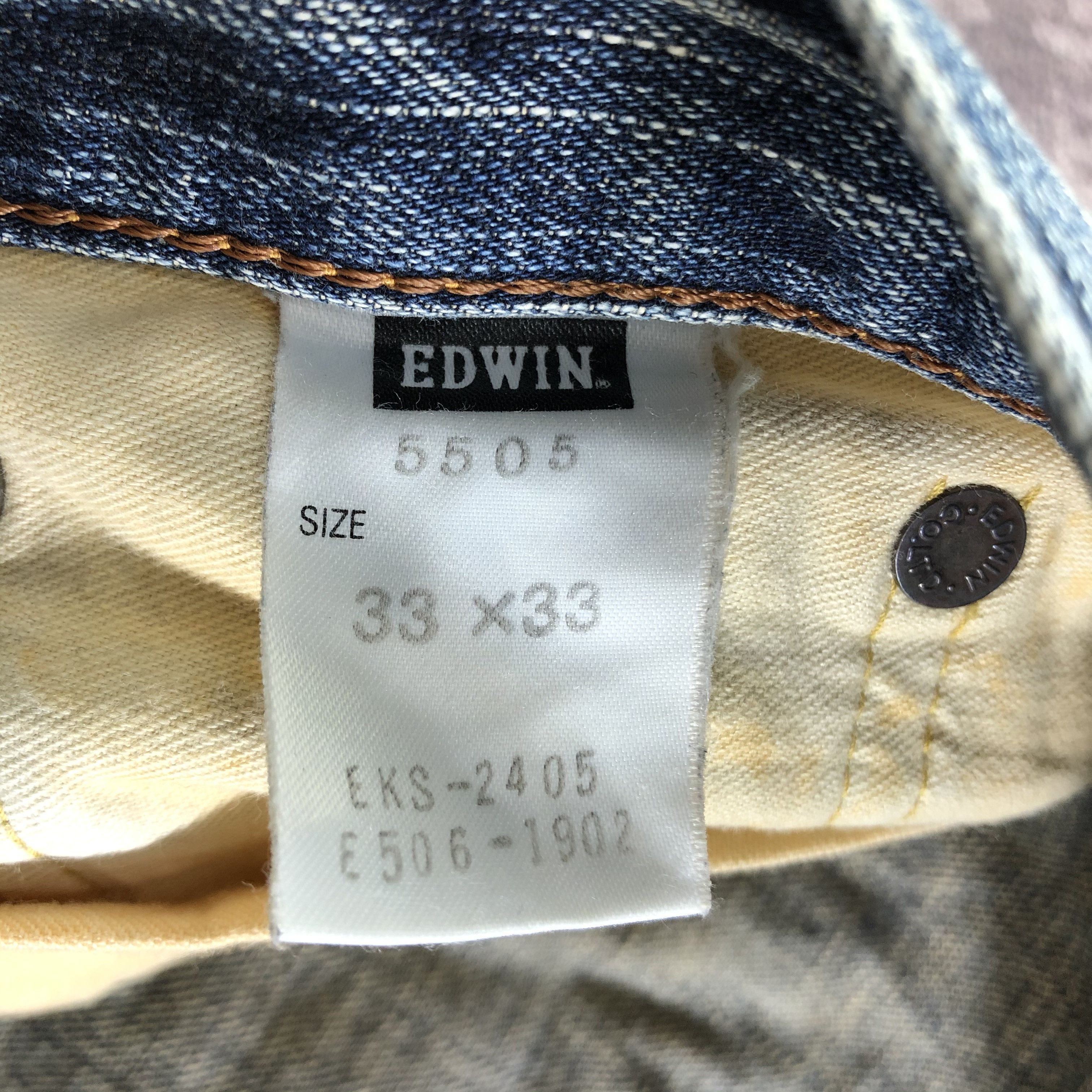 Edwin Vintage Edwin 505 Selvedge Jeans-JM3574 Size US 34 / EU 50 - 9 Thumbnail