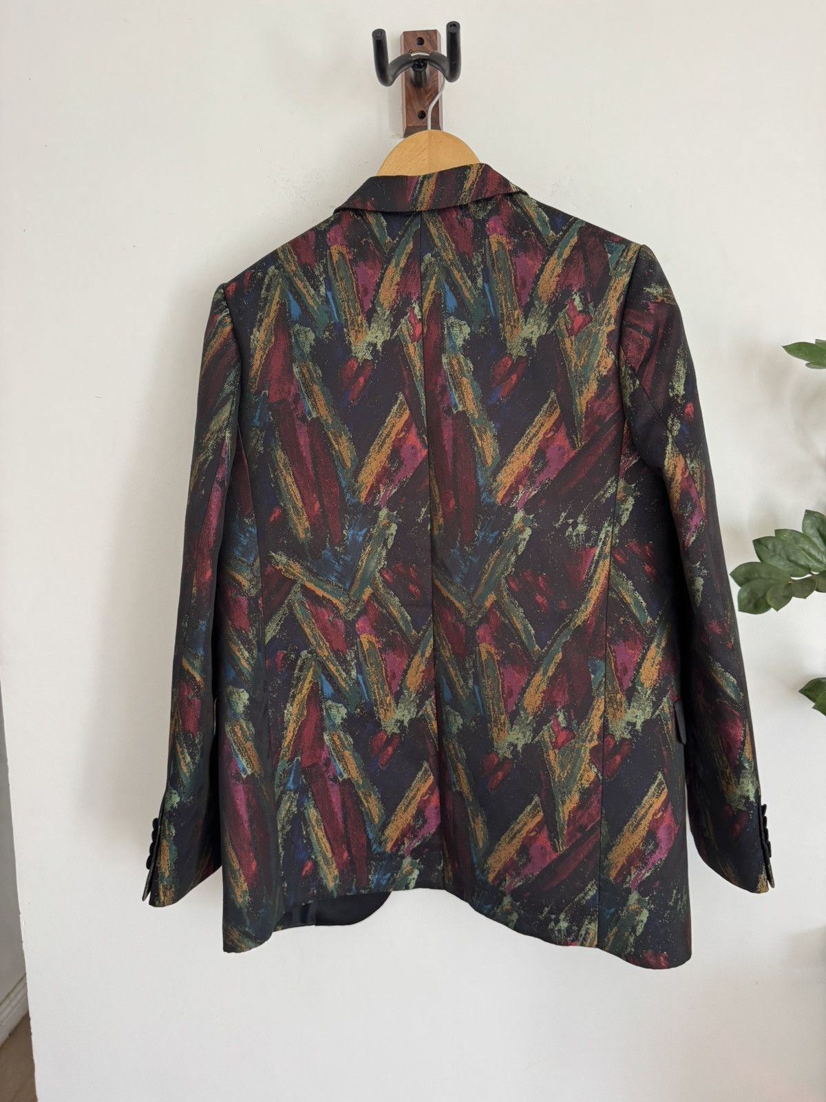 Saint Laurent Paris Hedi SS14 Oil Pastel Le smoking Blazer Size 46R - 8 Thumbnail