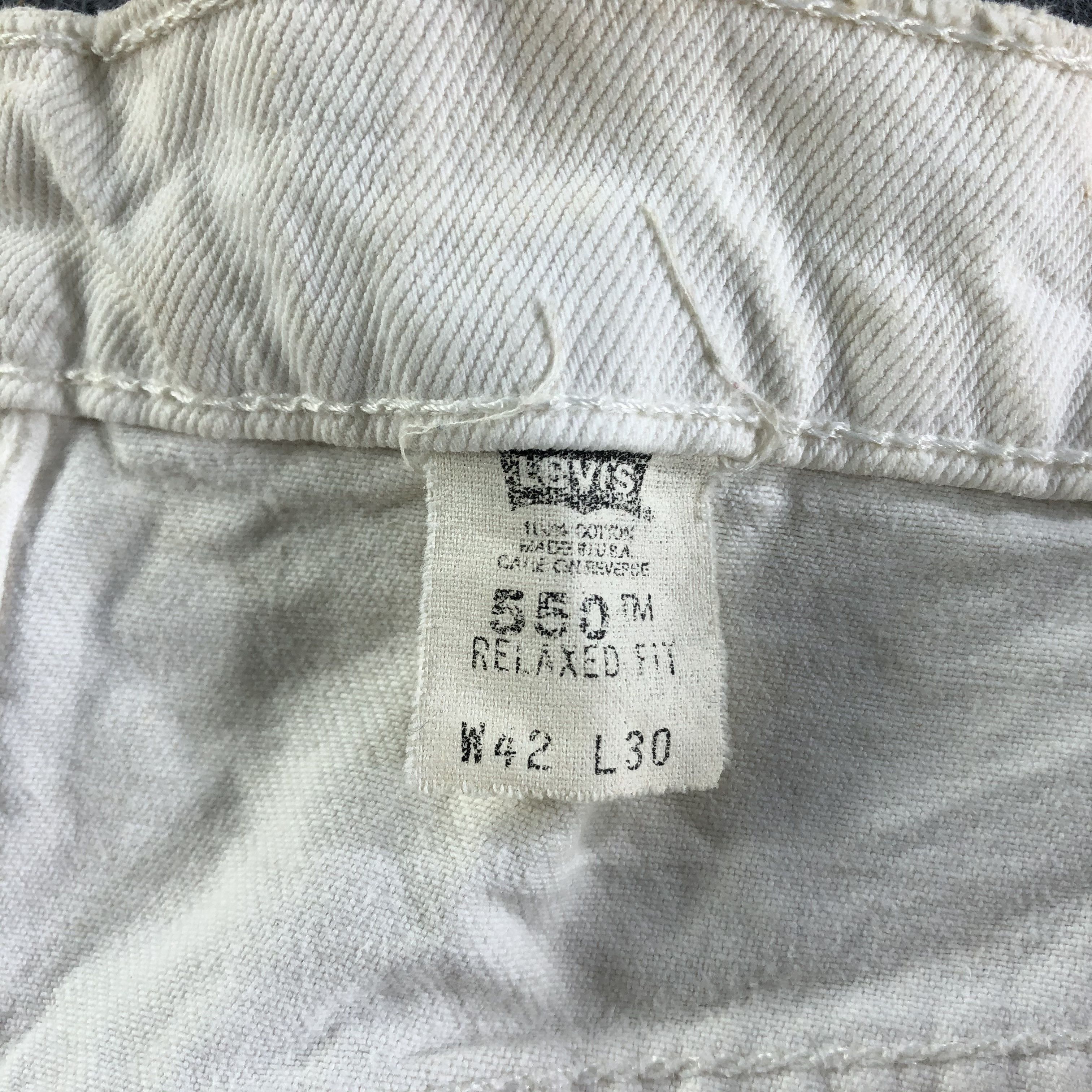 Levi's 90s Vintage Light Wash Levis 550 Jeans-J3368 Size US 41 - 11 Thumbnail