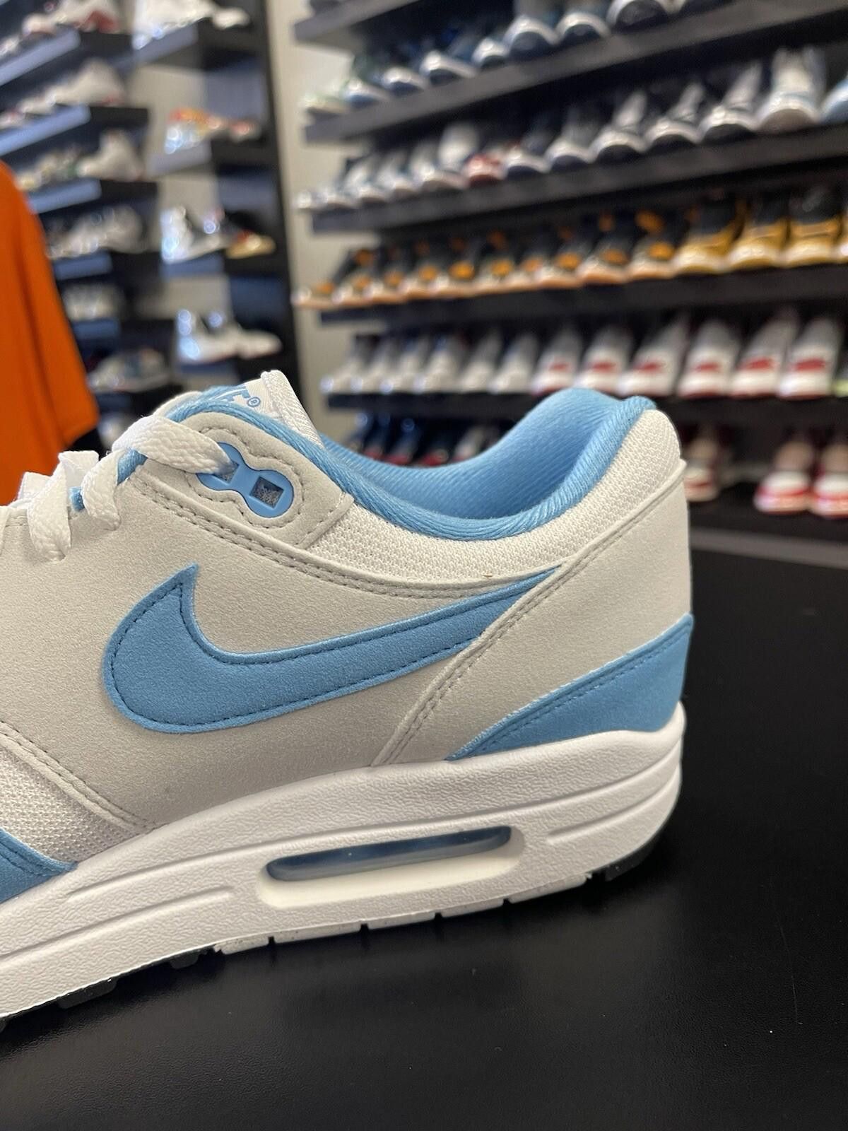 Nike Size 10 - Nike Air Max 1 Shoes 'White University Blue' Size US 10 / EU 43 - 7 Thumbnail