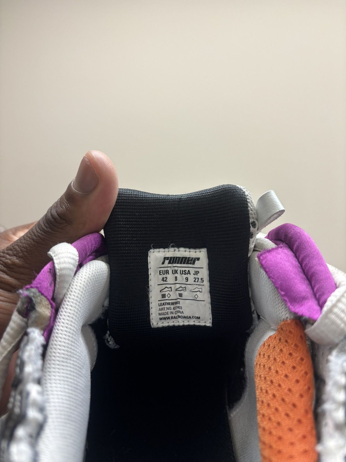 Balenciaga Balenciaga runner Size US 9.5 / EU 42-43 - 4 Thumbnail