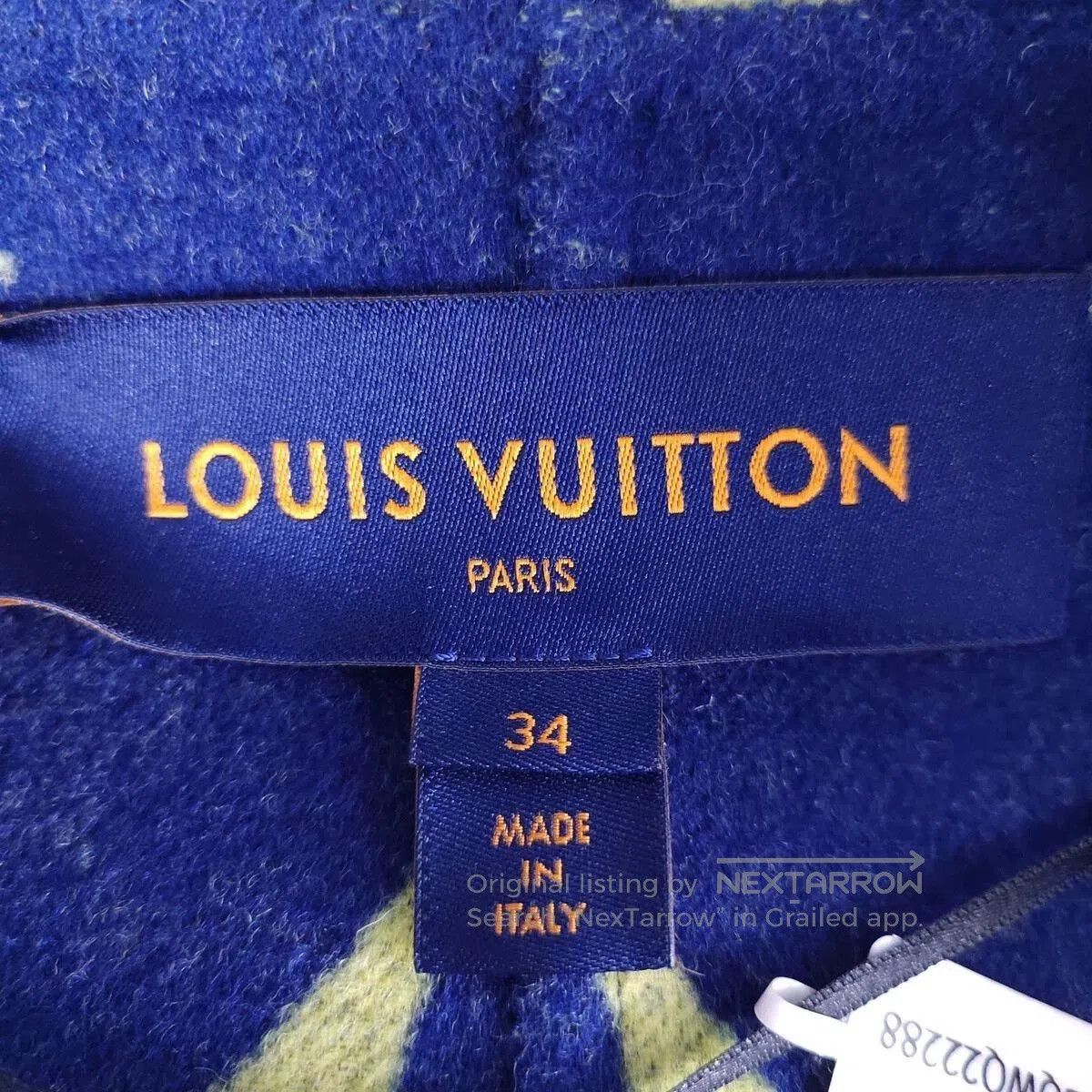 Louis Vuitton Louis Vuitton Blue Coat Size 34. Size US XS / EU 42 / 0 - 4 Thumbnail