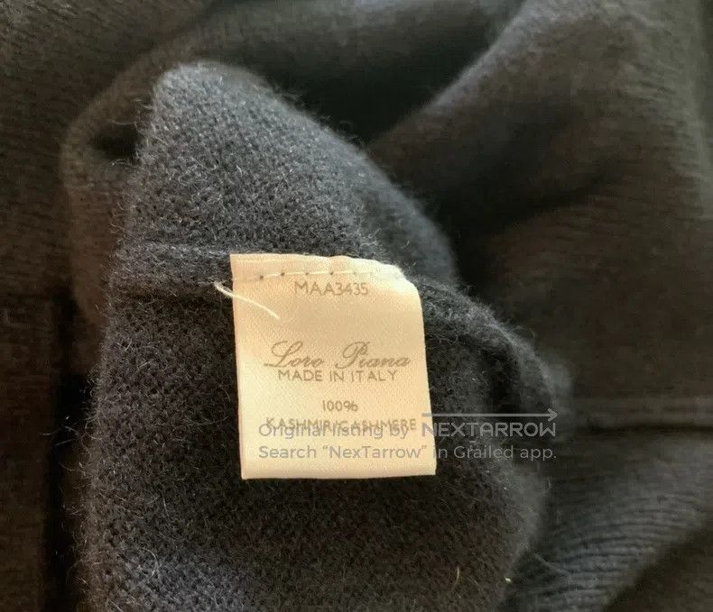 Loro Piana Loro Piana Commemorative cashmere sweater Size US L / EU 52-54 / 3 - 7 Thumbnail