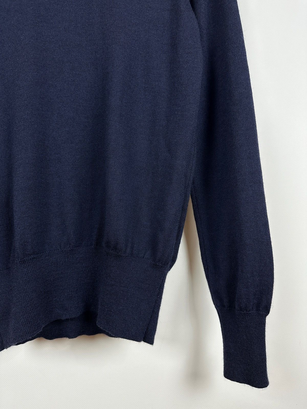 Vivienne Westwood Vivienne Westwood Navy Blue Turtleneck Wool Jumper Sweater Size US S / EU 44-46 / 1 - 9 Thumbnail