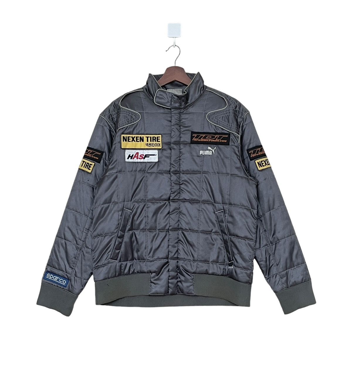 Vintage Brand Puma Racing Bomber Jacket 1990s