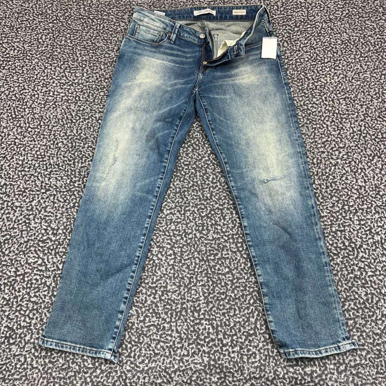 Mavi Mavi Emma Jeans Women 27x27 Faded Slim Boyfriend Denim Pants Size 27" / US 4 / IT 40 - 1 Thumbnail