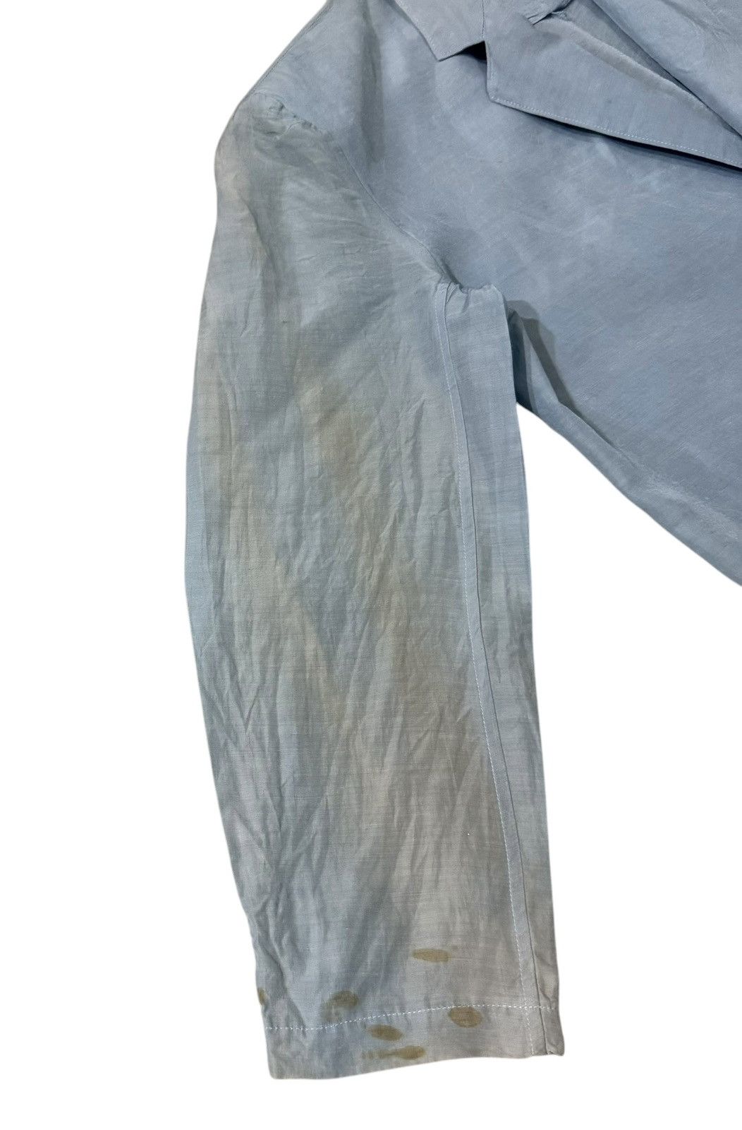 Yohji Yamamoto Vintage Workshop By Yohji Yamamoto Casual Gabadine Jacket Size US M / EU 48-50 / 2 - 7 Thumbnail