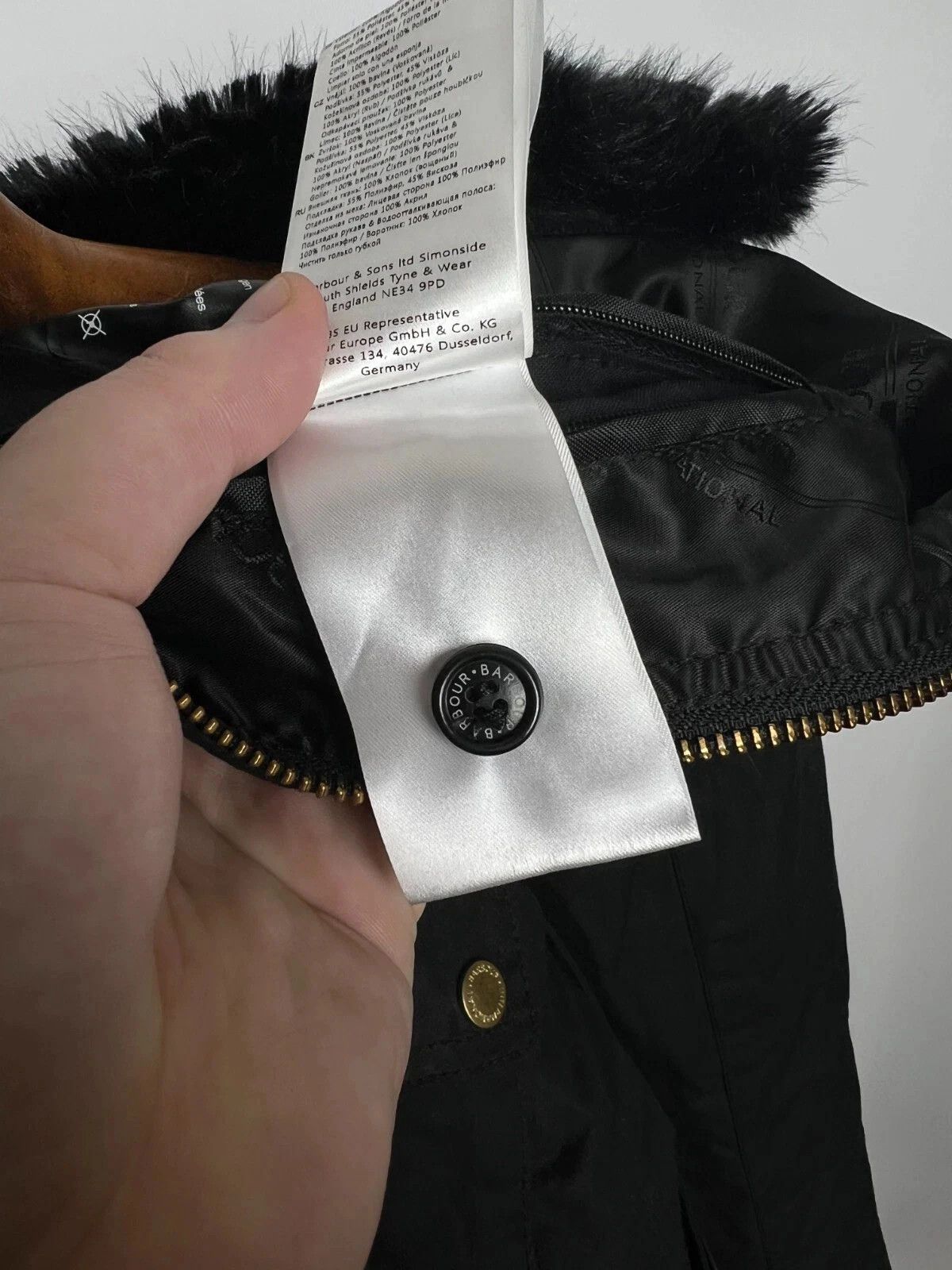 Barbour Barbour International Nesbitt Wax Cotton Black Jacket Size M / US 6-8 / IT 42-44 - 17 Thumbnail