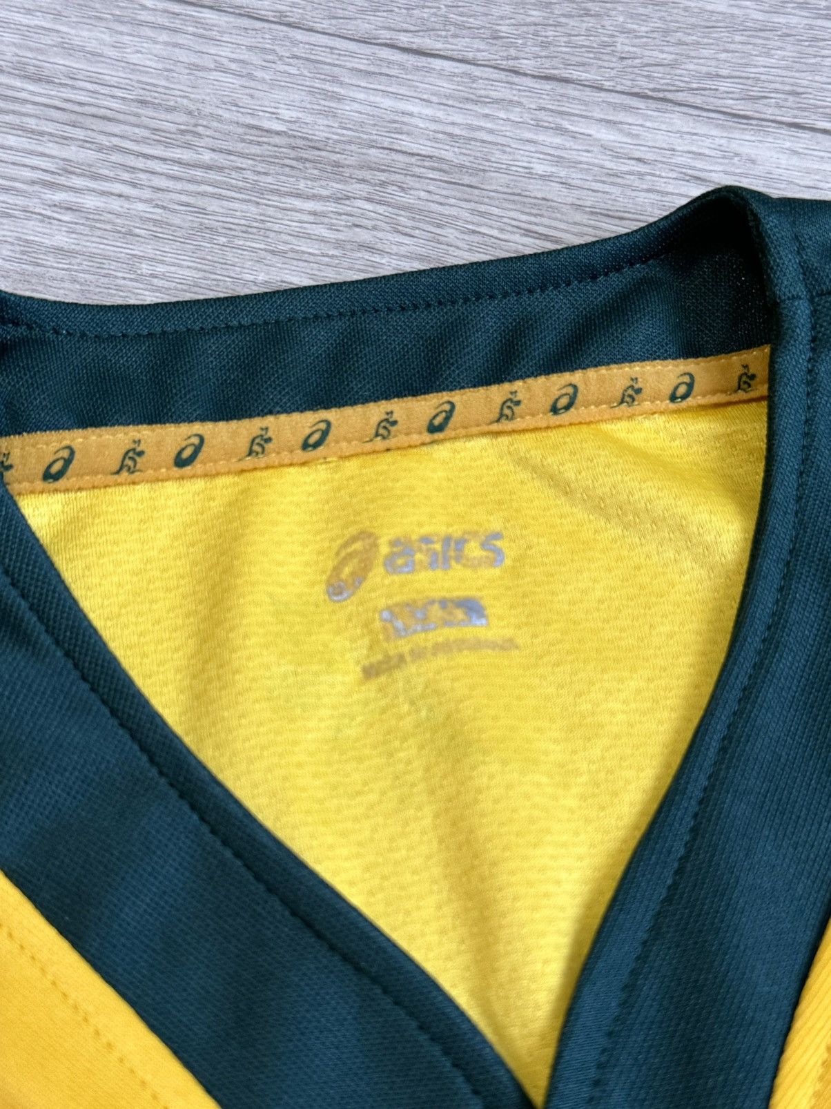 Canterbury of New Zealand 🔷Vintage Rugby ASICS Australia Jersey🔷 Size US M / EU 48-50 / 2 - 5 Thumbnail