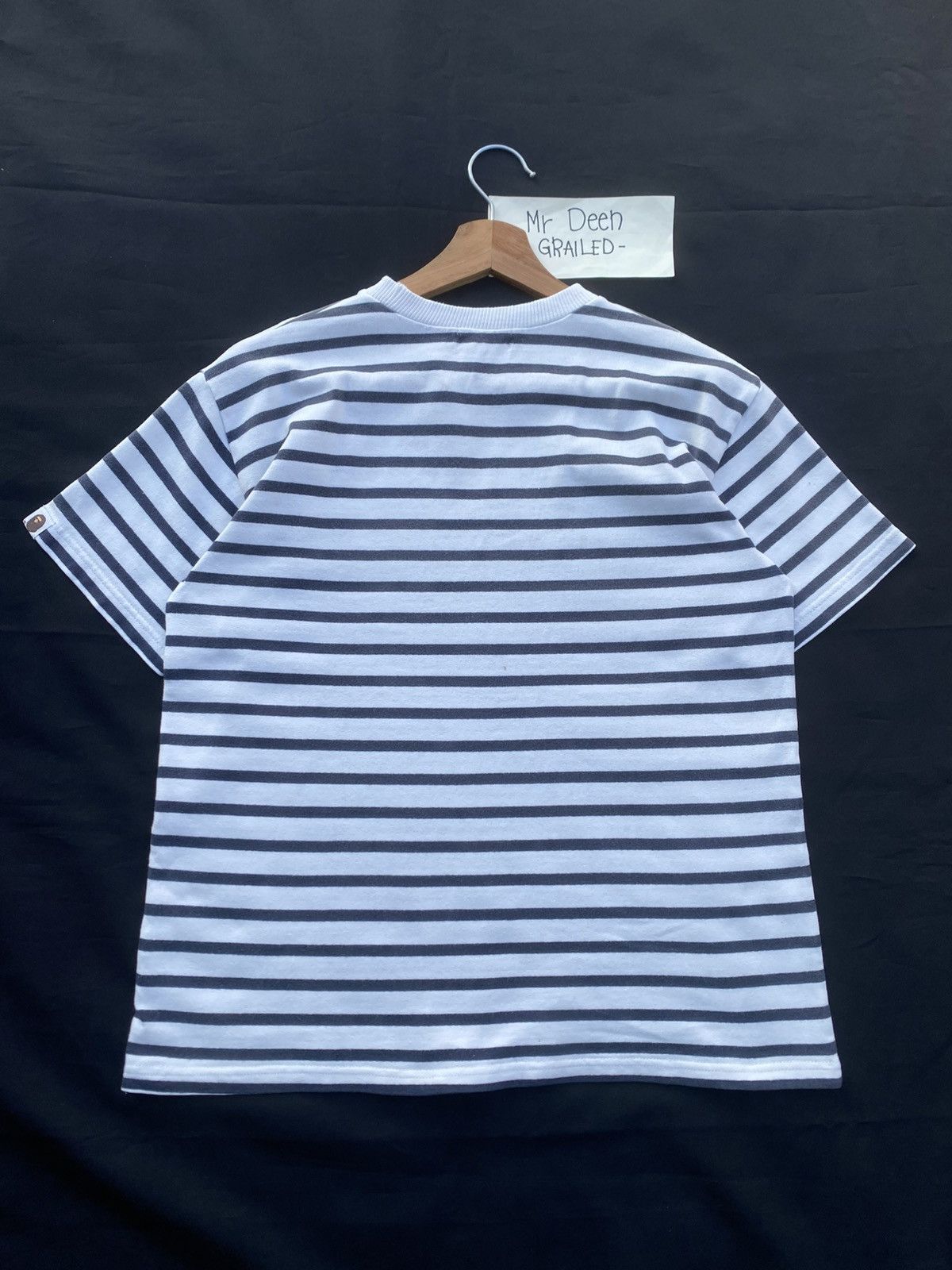 Bape Rare Vintage BAPE Stripes by Nigo Era Tshirt Size US S / EU 44-46 / 1 - 17 Thumbnail
