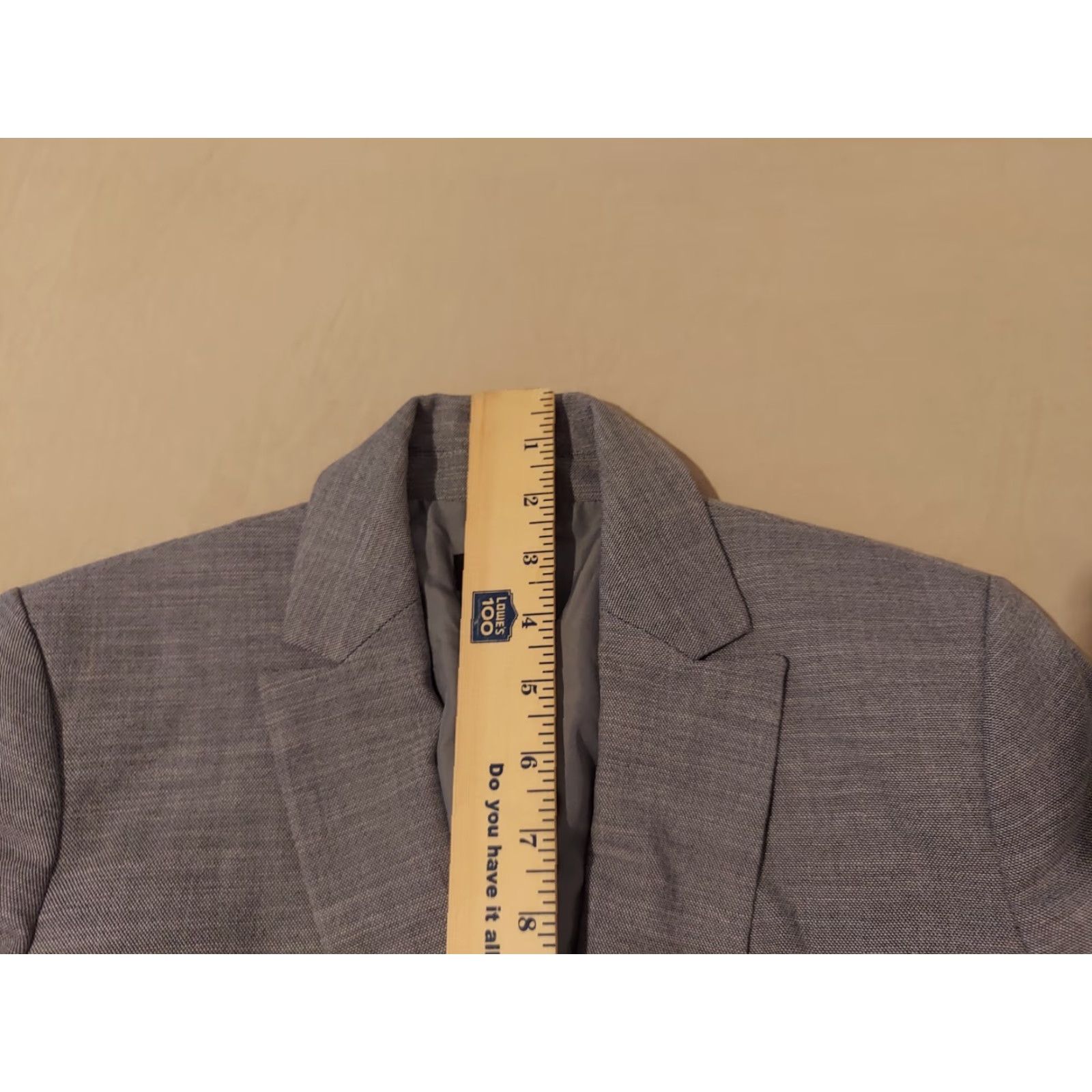 Ann Taylor VINTAGE? (No) Ann Taylor Blazer Jacket Womens 0 Gray Blue Basic Jacket - Women - Size 0 - Polyester - Regular Size XS / US 0-2 / IT 36-38 - 6 Thumbnail