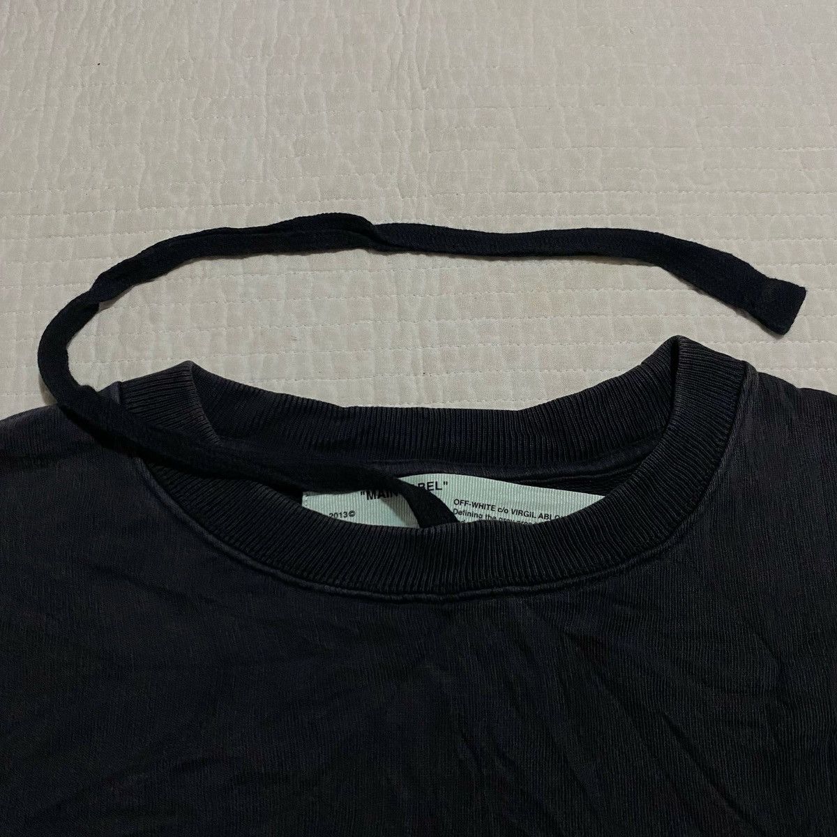 Off-White FW2018 OFF WHITE BY VIRGIL ABLOH 3D LINE CREWNECK Size US L / EU 52-54 / 3 - 3 Thumbnail