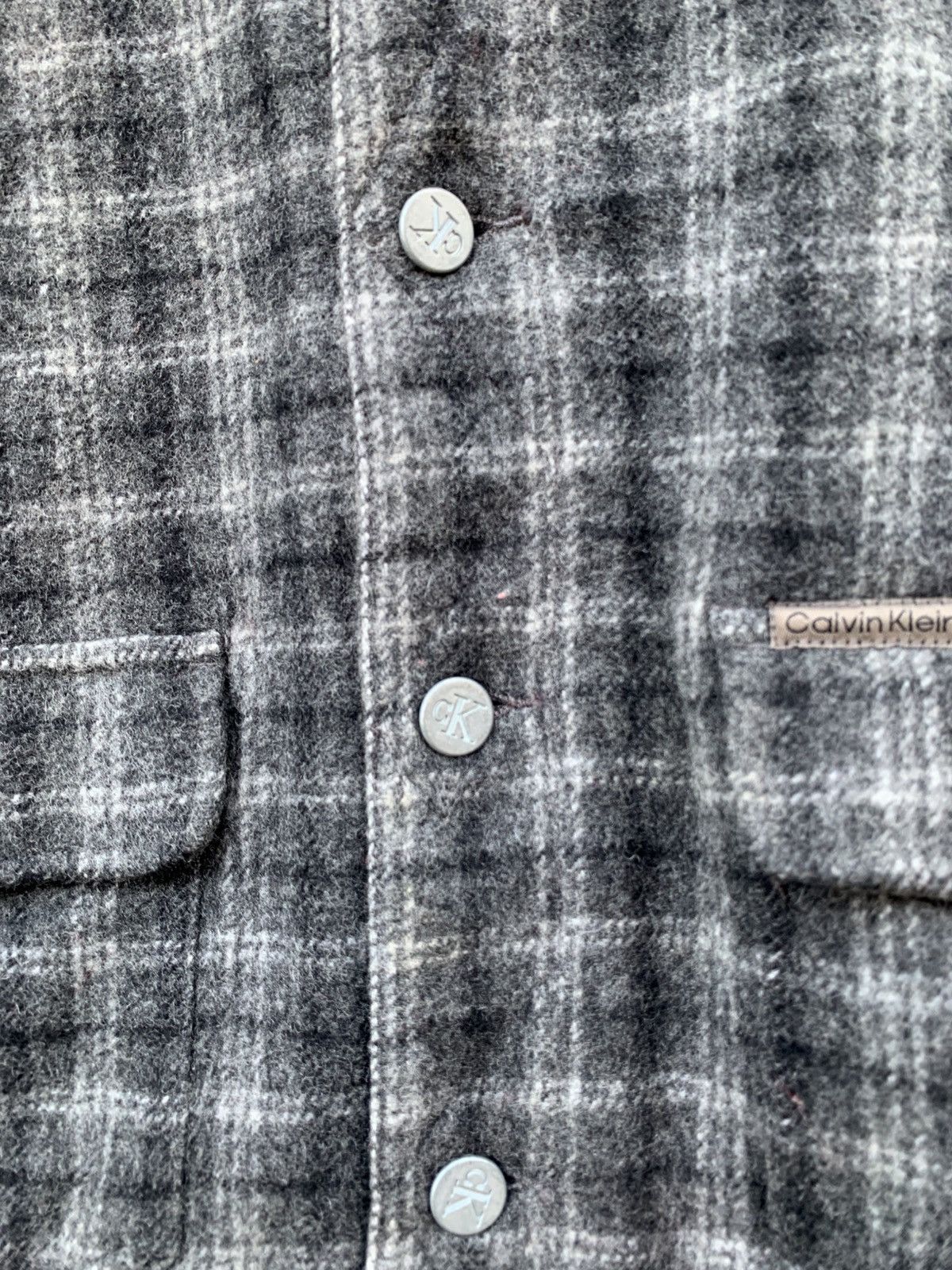 Calvin Klein × Vintage Vintage Calvin Klein Jeans Cropped Jacket Size US S / EU 44-46 / 1 - 13 Thumbnail