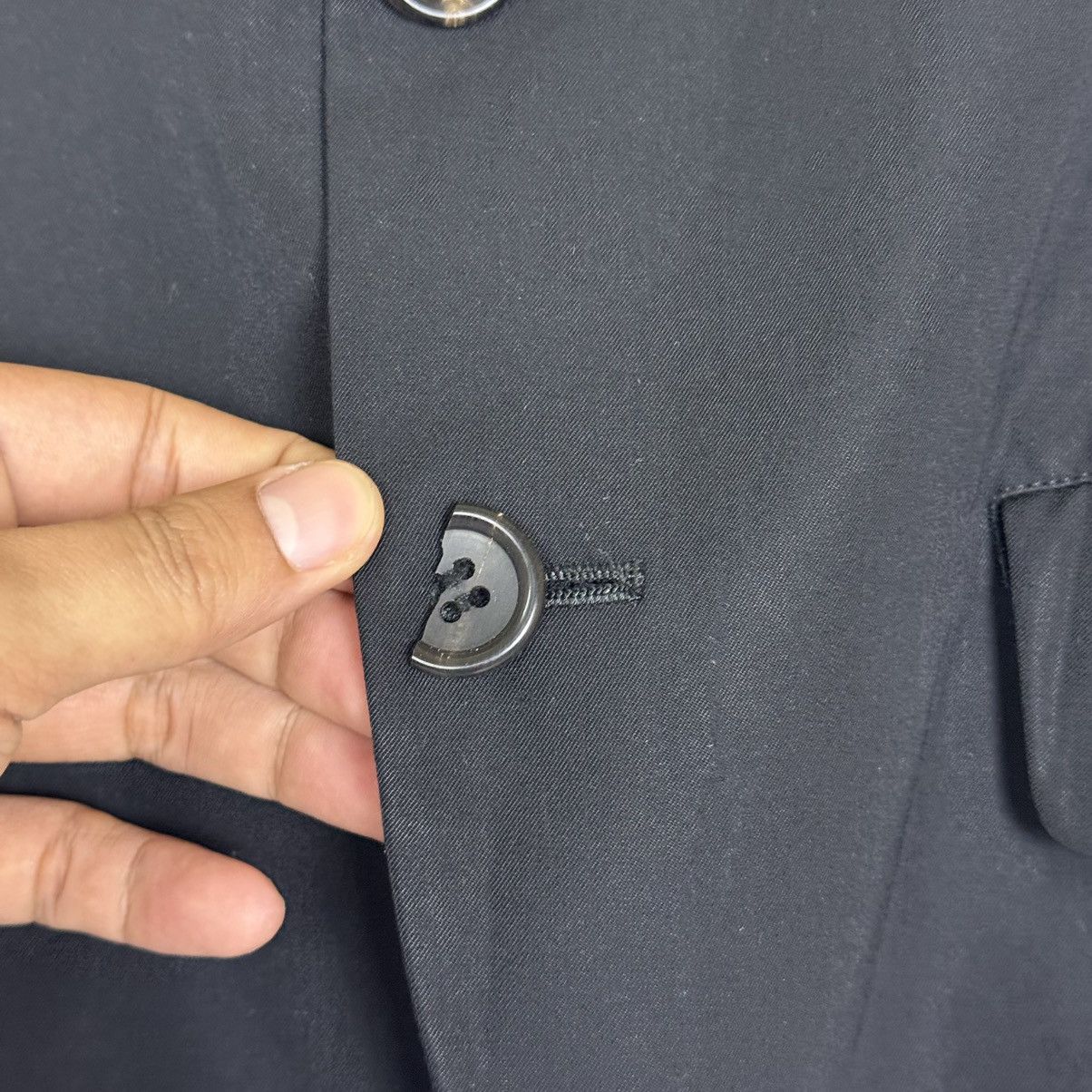 Yohji Yamamoto Yohji Yamamoto Noir Blazer Size 36R - 12 Thumbnail