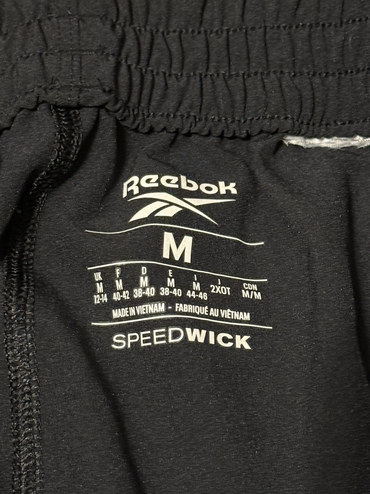 Reebok Reebok Speedwick Athletic Pants Black Medium Size US 32 / EU 48 - 5 Thumbnail
