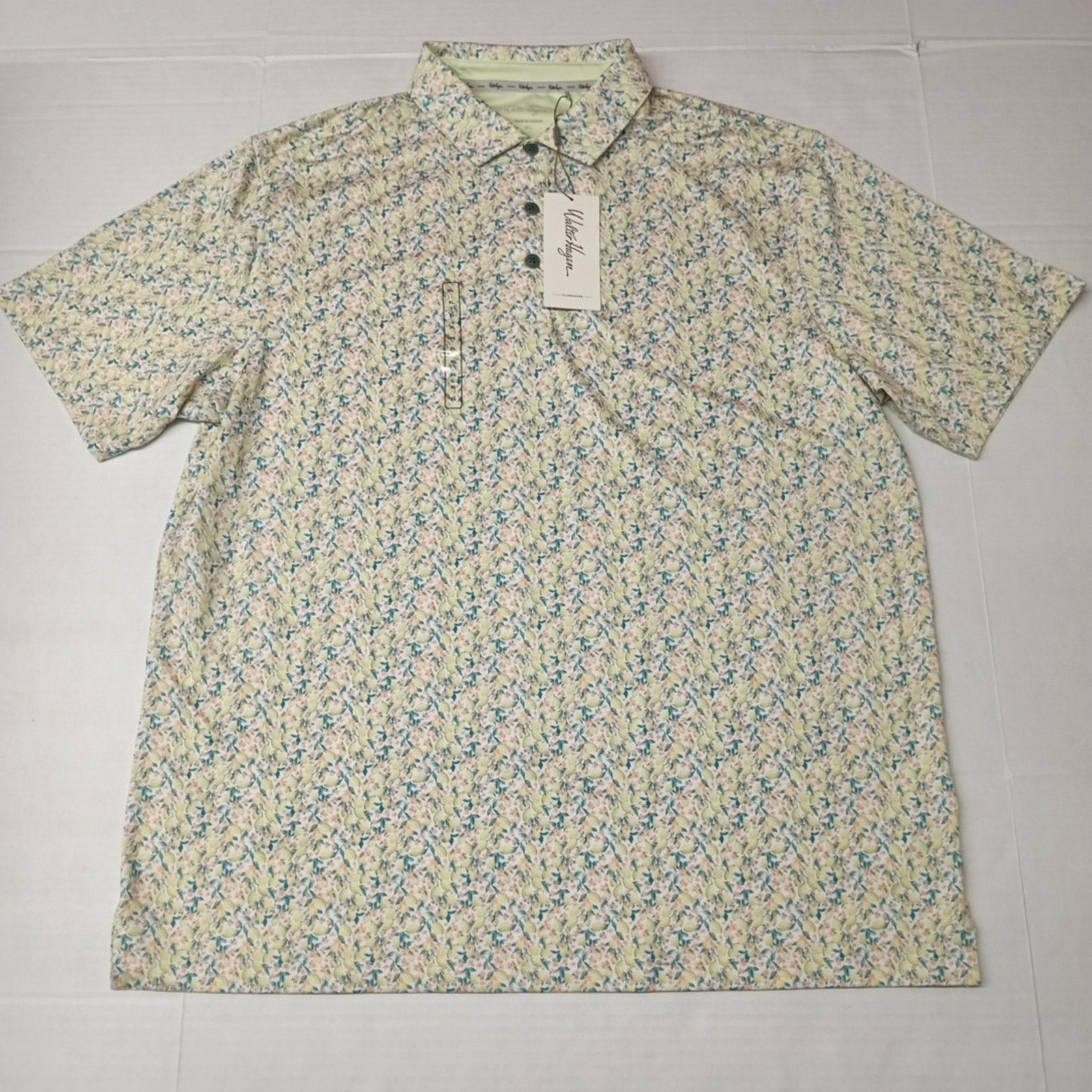 Other Walter Hagen Lemon Sorbet Golf Polo Shirt Mens XL Multicolor Size US XL / EU 56 / 4 - 1 Thumbnail