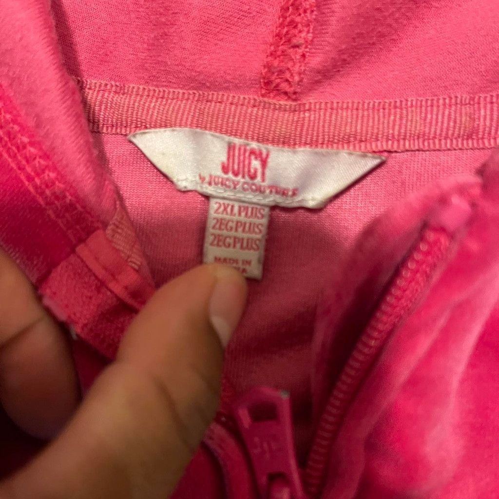 Juicy Couture Jeans Pink Juicy couture track jacket size 2XL Size US XL / EU 56 / 4 - 2 Thumbnail