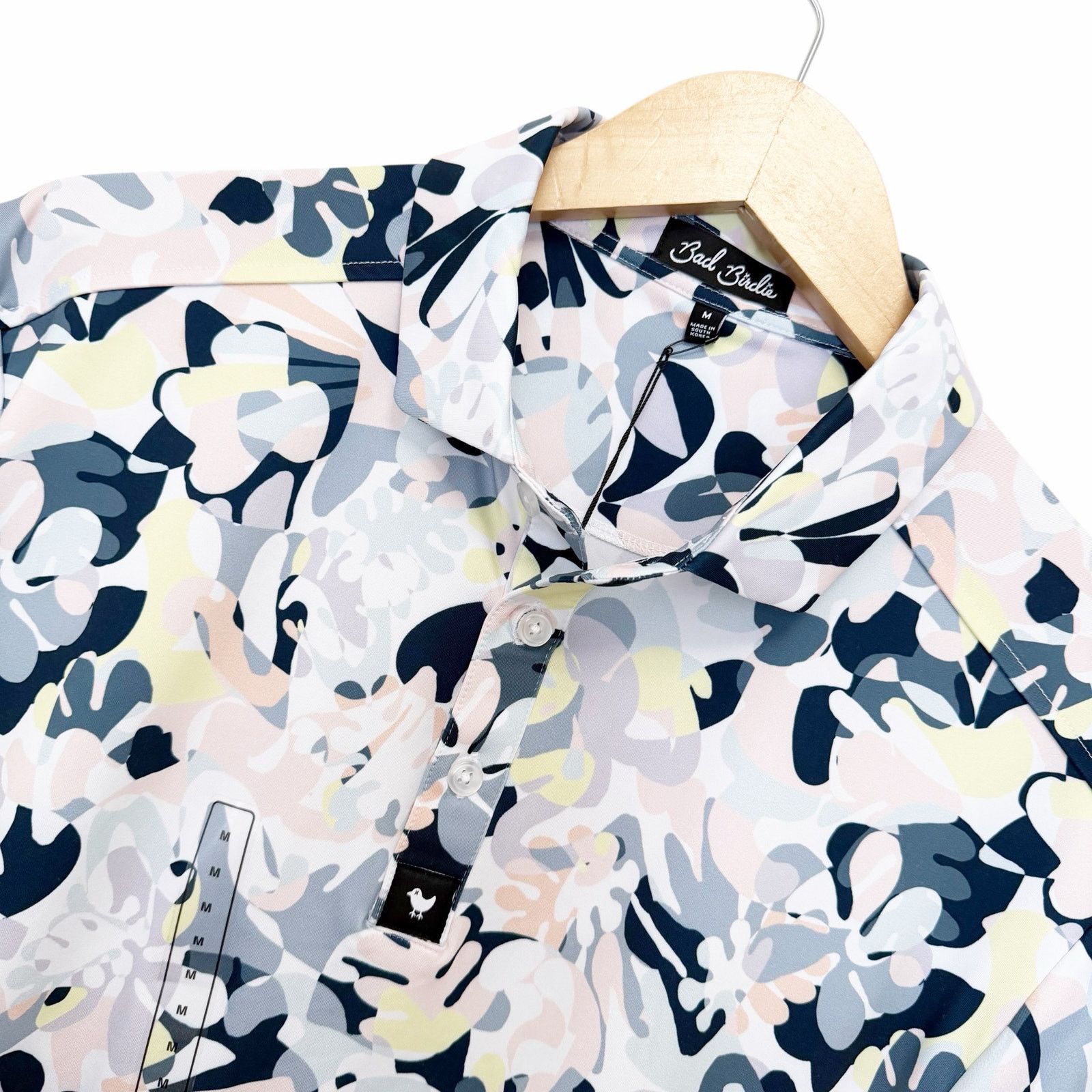 Other Bad Birdie Savannah Swing Abstract Floral Golf Polo Sz M Size US M / EU 48-50 / 2 - 1 Thumbnail