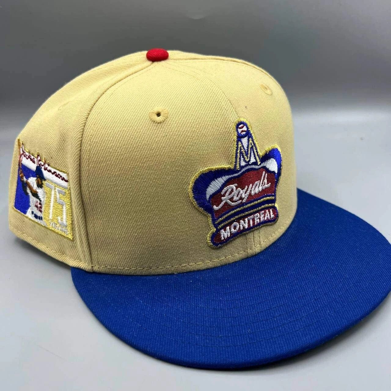 New Era Montreal Royals Hat Men 7 5/8 Jackie Robinson MiLB Fitted Size ONE SIZE - 1 Thumbnail