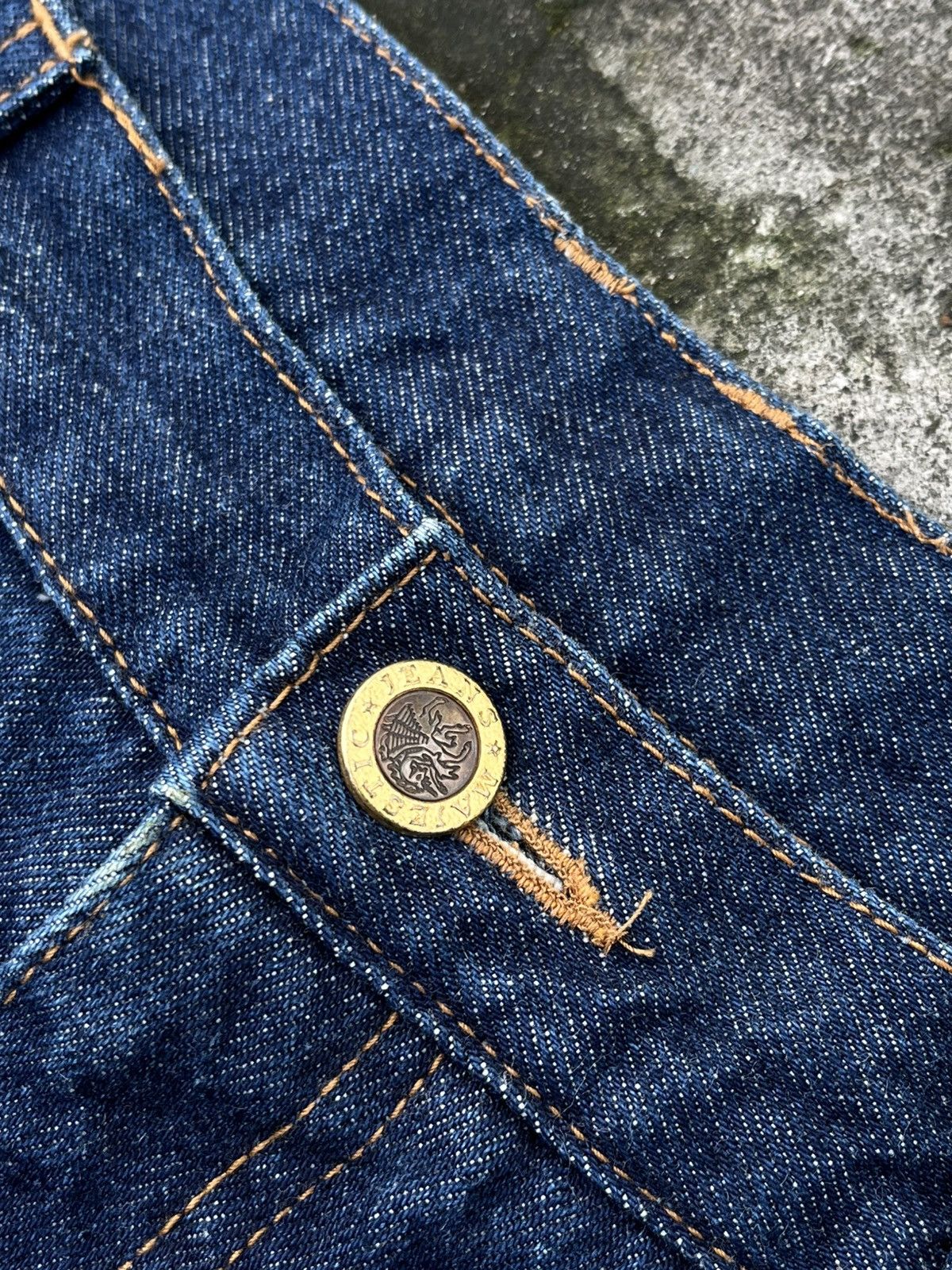 Majestic Vtg Majestic Japan Blue Jeans Size US 34 / EU 50 - 7 Thumbnail