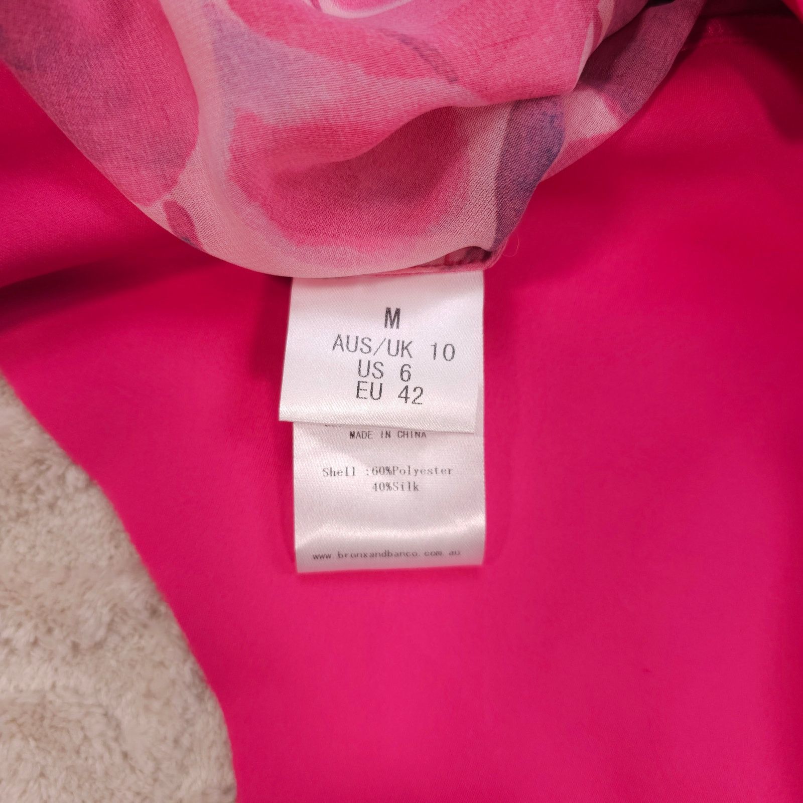 Bronx and Banco Bronx and Banco x REVOLVE Camilla One Shoulder Bodysuit Pink Size M / US 6-8 / IT 42-44 - 8 Thumbnail