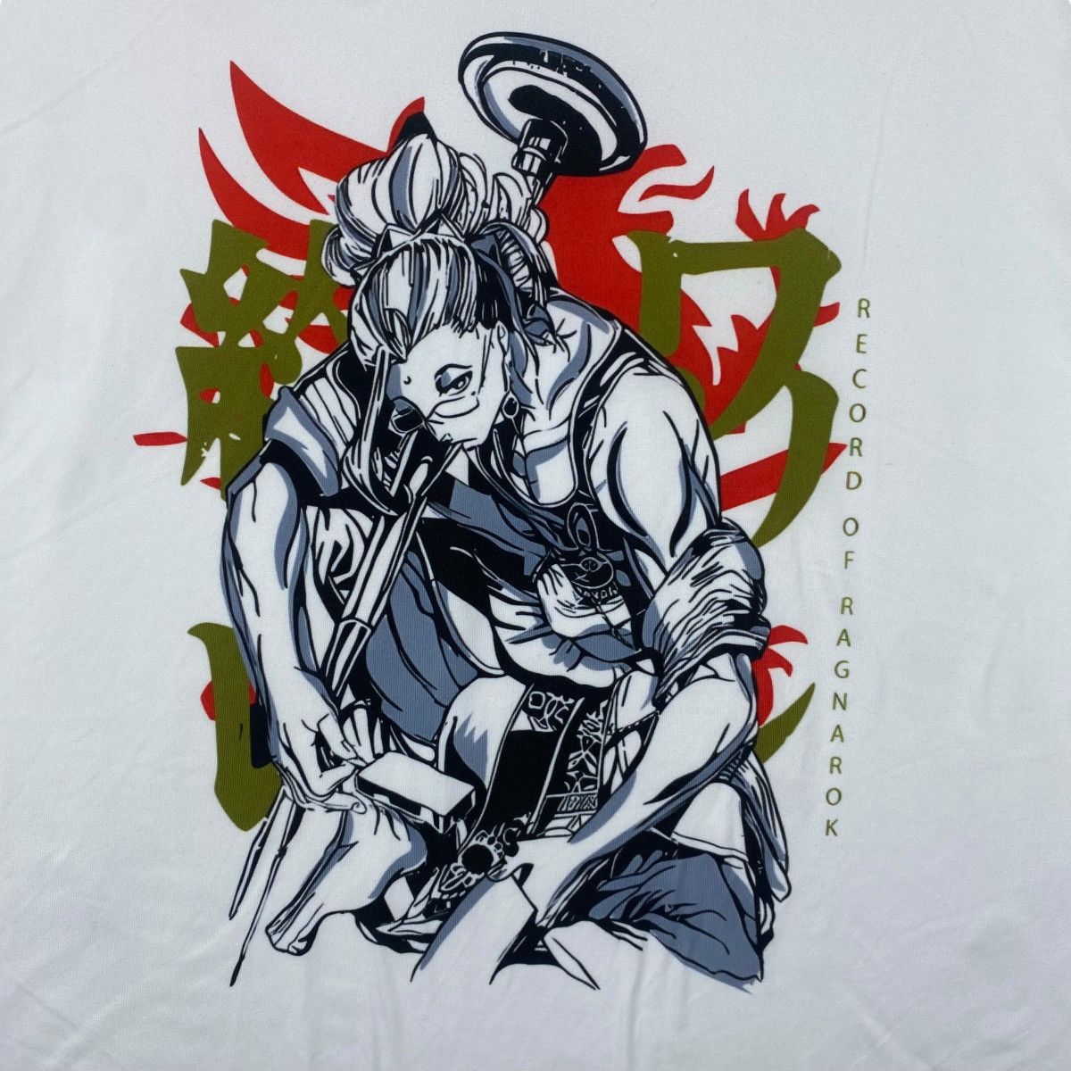 Anime Japanese Anime RECORD OF RAGNAROK Graphic Poly Tee Shirt Size US XL / EU 56 / 4 - 2 Thumbnail