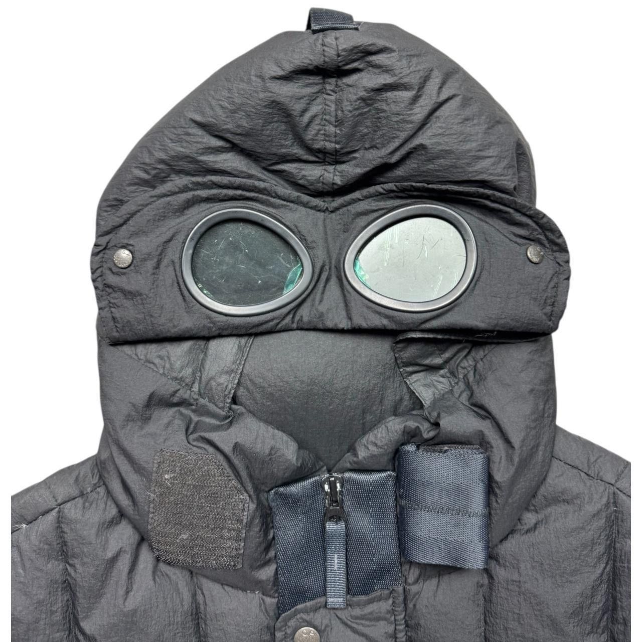 C.P. Company Cp company down puffer jacket with goggles black Size US M / EU 48-50 / 2 - 3 Thumbnail