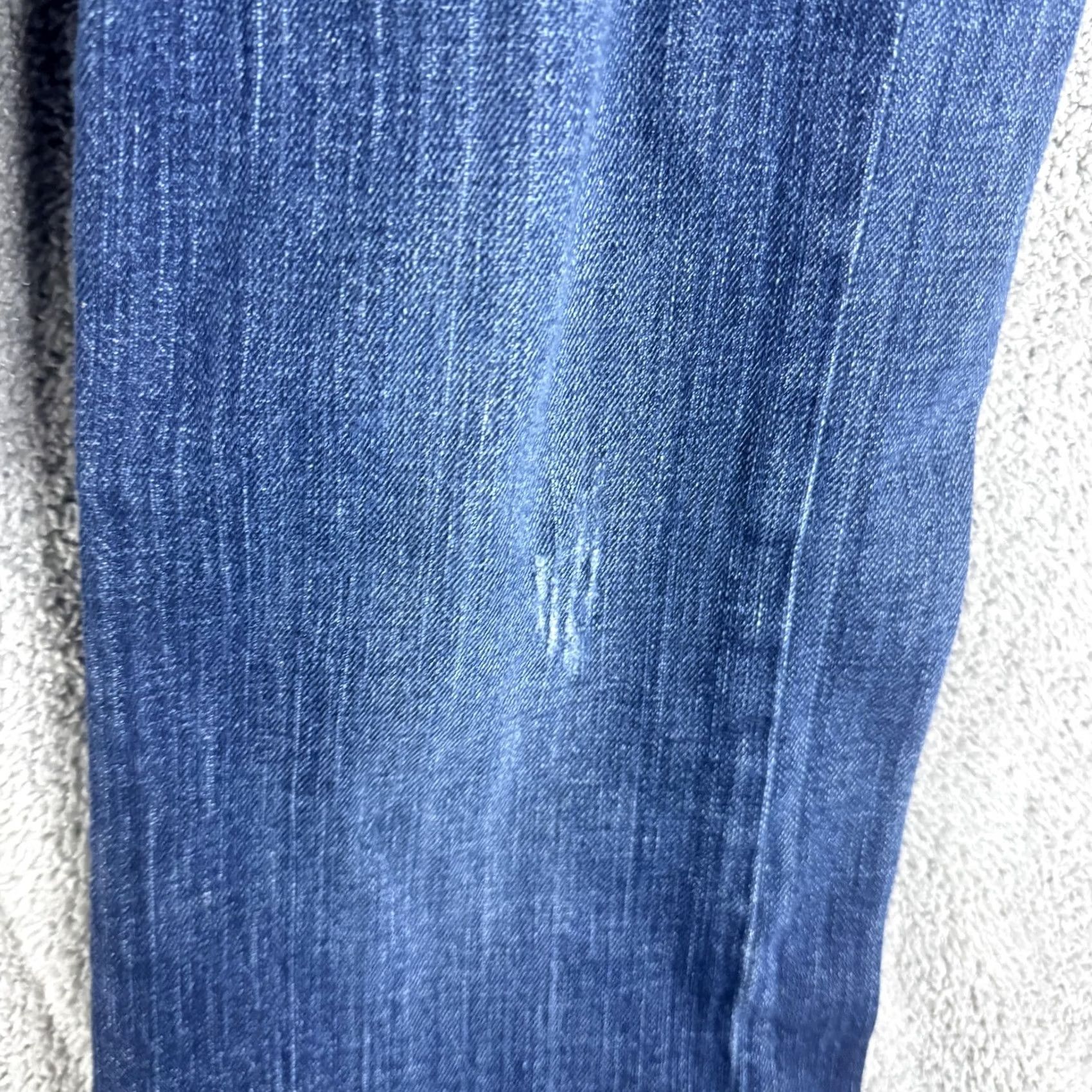 Vintage Polo Jeans Company Jeans Bootcut Womens 4 Blue Kelly Wide Hem Stretch Denim Midwest Blue Bootcut Womens 4 Jeans Size 27" / US 4 / IT 40 - 6 Thumbnail