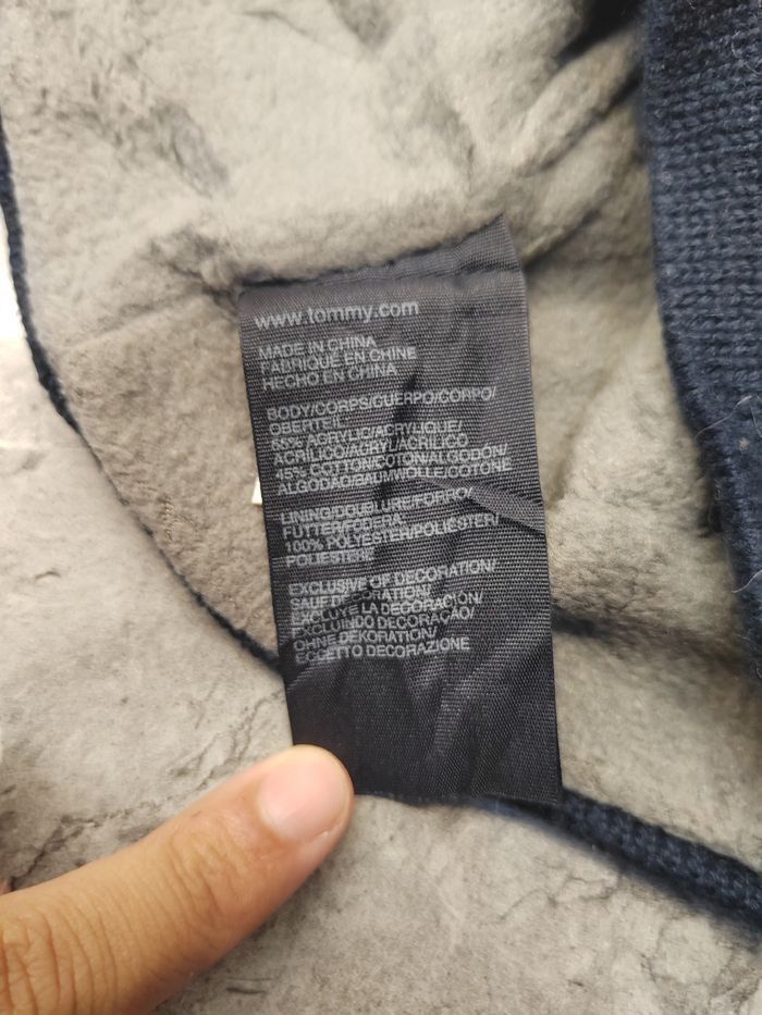Tommy Hilfiger Vintage Tommy Hilfiger Snowcap Beanie Size ONE SIZE - 5 Thumbnail