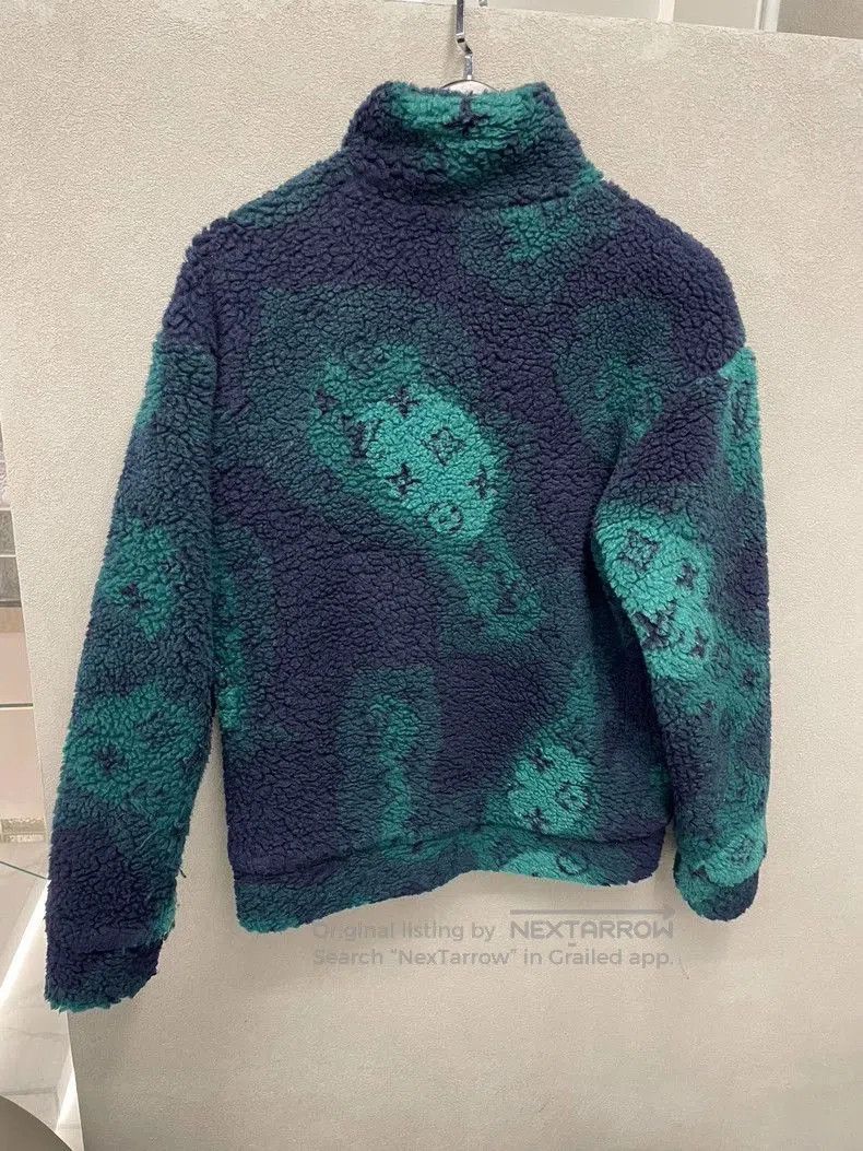 Louis Vuitton Louis Vuitton Green Teddy Fleece Jacket. Size US S / EU 44-46 / 1 - 2 Thumbnail