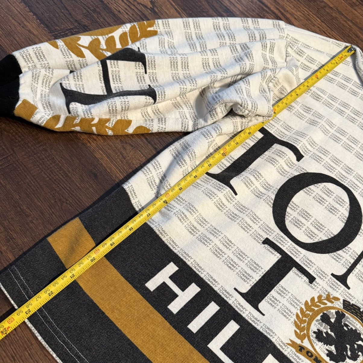 Tommy Hilfiger Tommy Hilfiger Vintage Rugby Long Sleeve Monogram Size US L / EU 52-54 / 3 - 7 Thumbnail