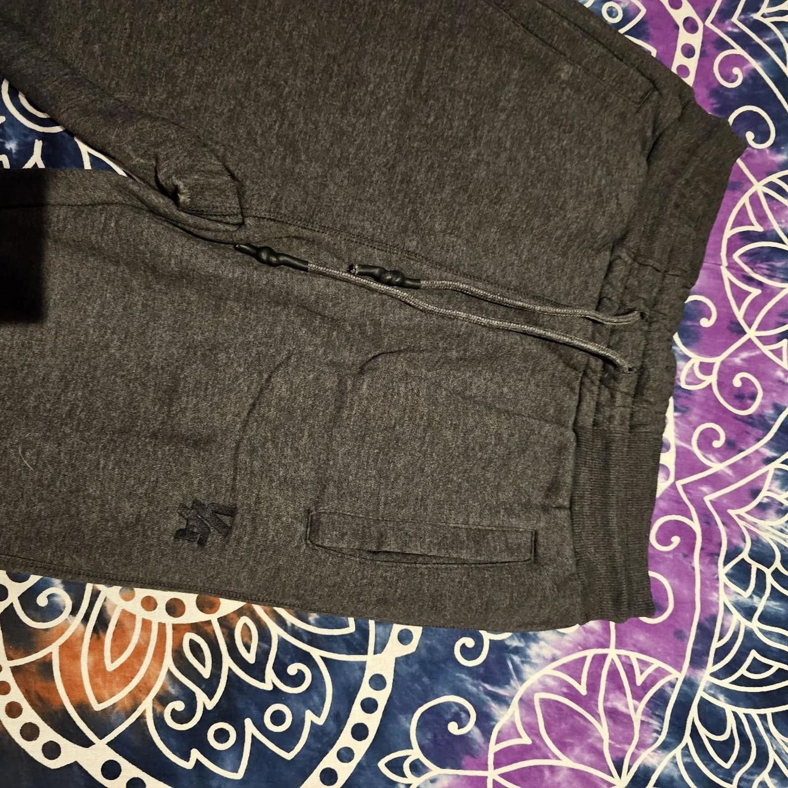 YoungLA YoungLA Men's DARK Grey Joggers Size US 34 / EU 50 - 4 Thumbnail