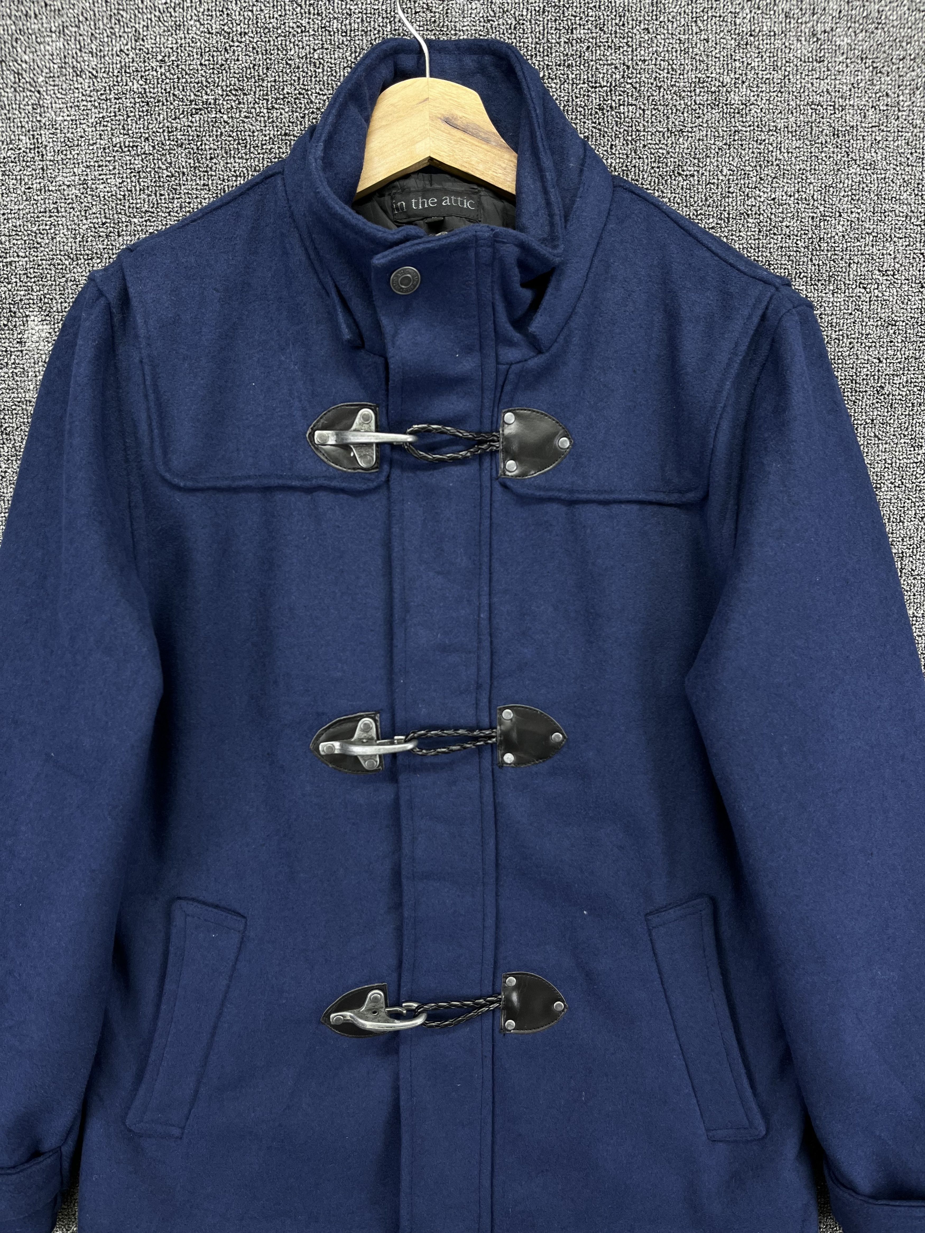 In The Attic Vintage In The Attic Rare Zip Up Wool Jacket Size L / US 10 / IT 46 - 4 Thumbnail