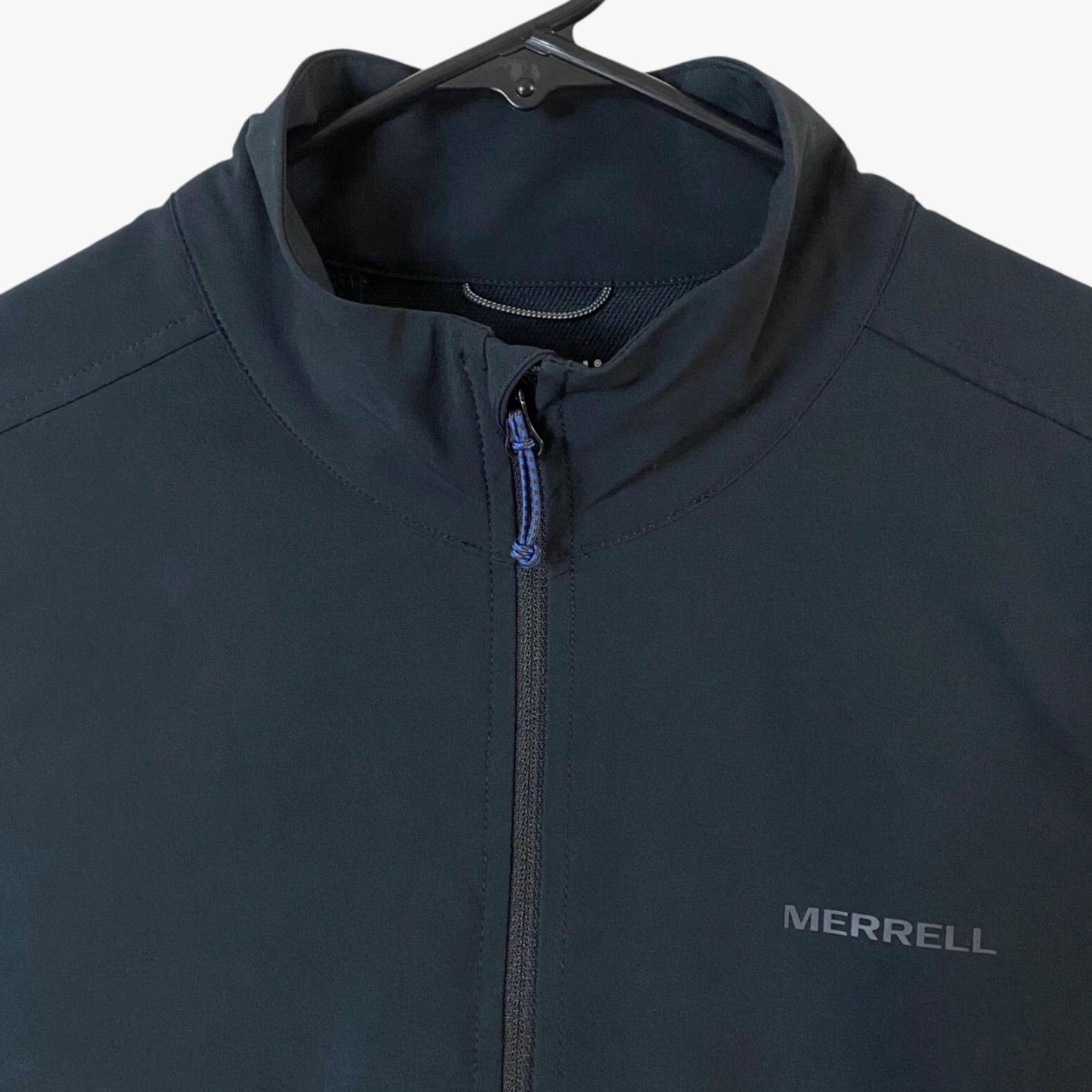 Merrell Merrell 1/2 Zip Soft-Shell Jacket Black Women's Small Water-Resistant Activewear Size S / US 4 / IT 40 - 5 Thumbnail
