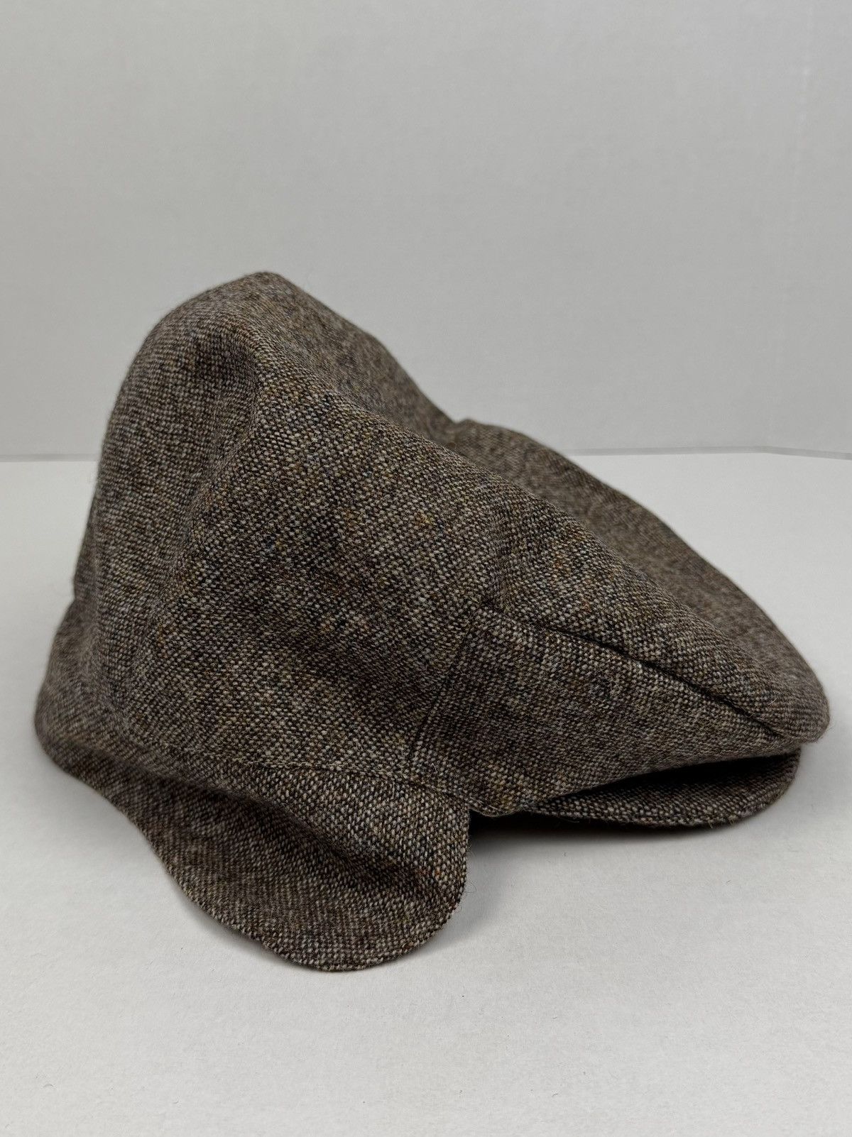 Other Hanna Hats Donegal Tweed Touring Flat Driving Cap Ear Flaps Size ONE SIZE - 3 Thumbnail