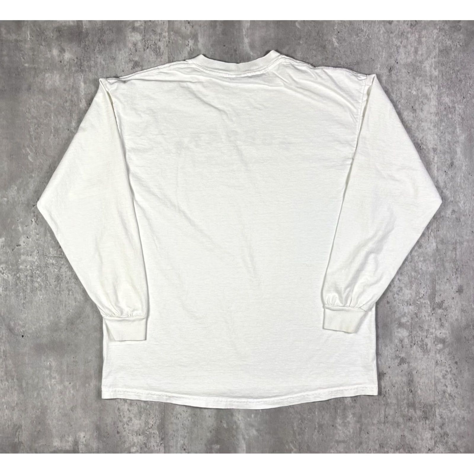 Delta VINTAGE Borgata Nautical Orignal White Long Sleeve T Shirt Mens Large Size US L / EU 52-54 / 3 - 2 Thumbnail