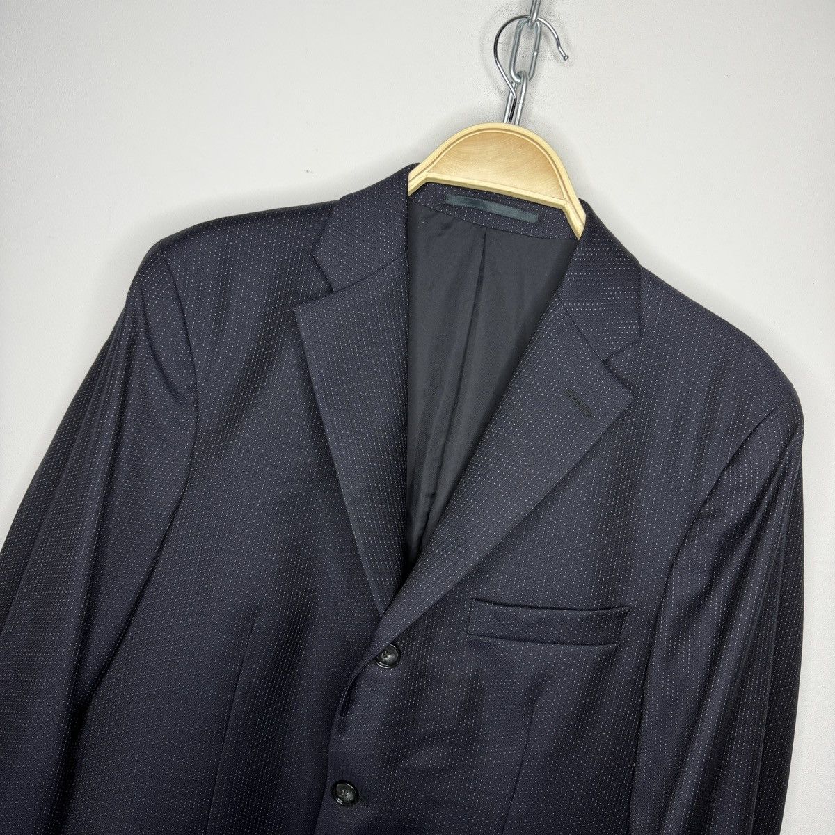 Acne Studios Acne Studios J Dot AW13 Suit Blazer + Pants Wool Navy Size 46R - 5 Thumbnail