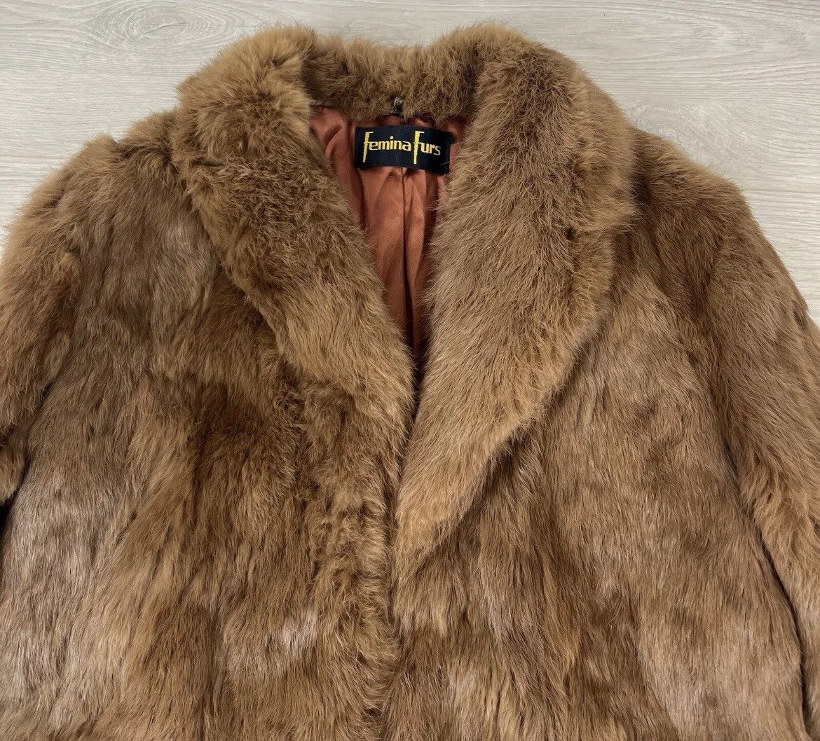 Avant Toi Vintage Avante Garde Real Rabbit Korean Faux Fur Foxy Jacket Size M / US 6-8 / IT 42-44 - 4 Thumbnail