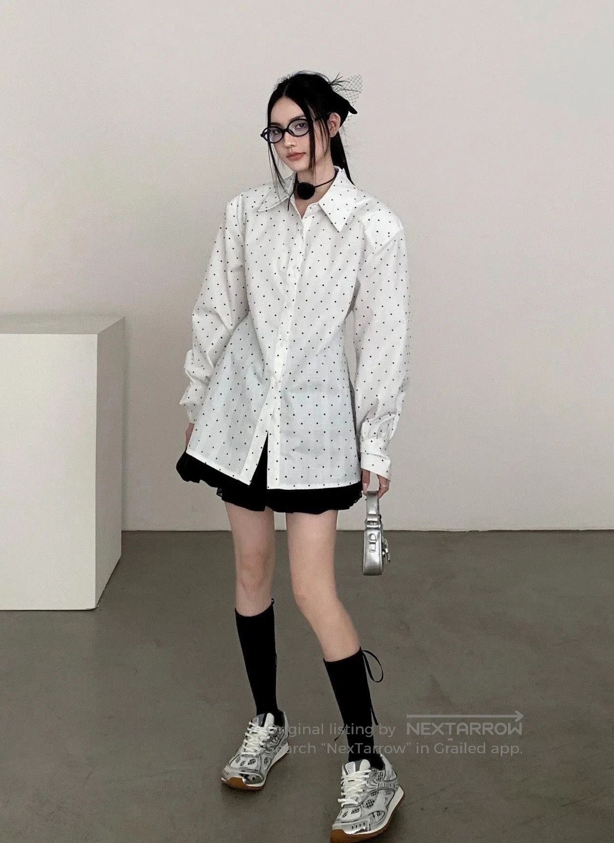 Dior Dior White Logo Hidden Button. Size US L / EU 52-54 / 3 - 7 Thumbnail