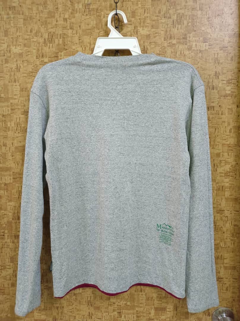 Manastash Rare Vintage MANASTASH Reversible LS Tee Shirt Size US S / EU 44-46 / 1 - 2 Thumbnail