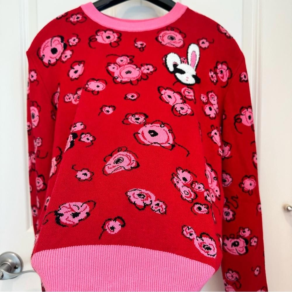 Designer Marella by Max Mara Label-cut Jacquard Sweater with Patch M Size M / US 6-8 / IT 42-44 - 3 Thumbnail