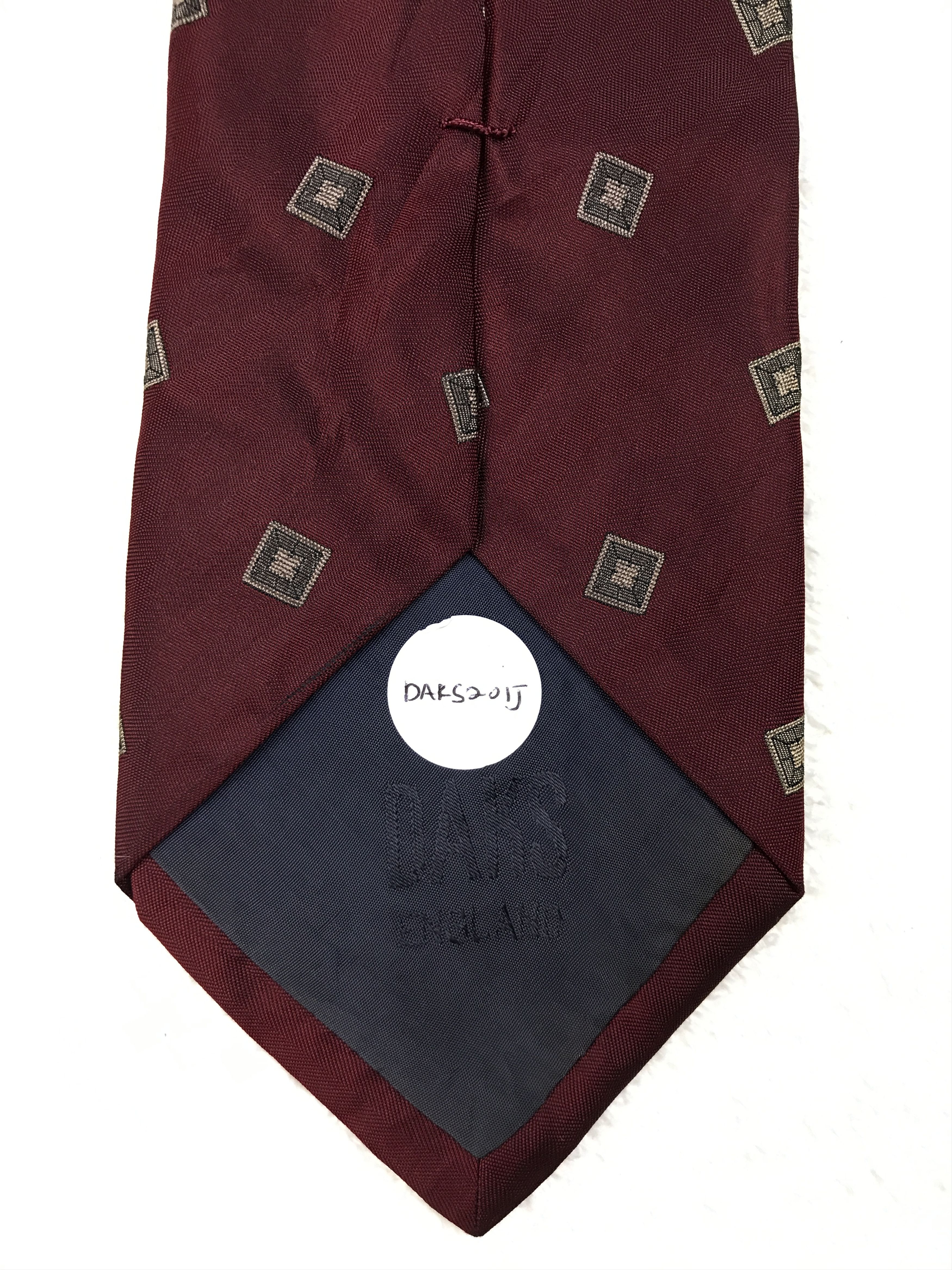 DAKS × Designer × Vintage Vintage Daks Silk Necktie Size ONE SIZE - 9 Thumbnail