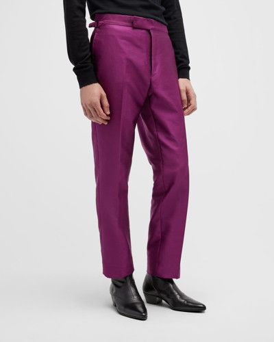 Tom Ford o1loc1c0724 61004A Casual Pant in Purple Size US 36 / EU 52 - 2 Thumbnail