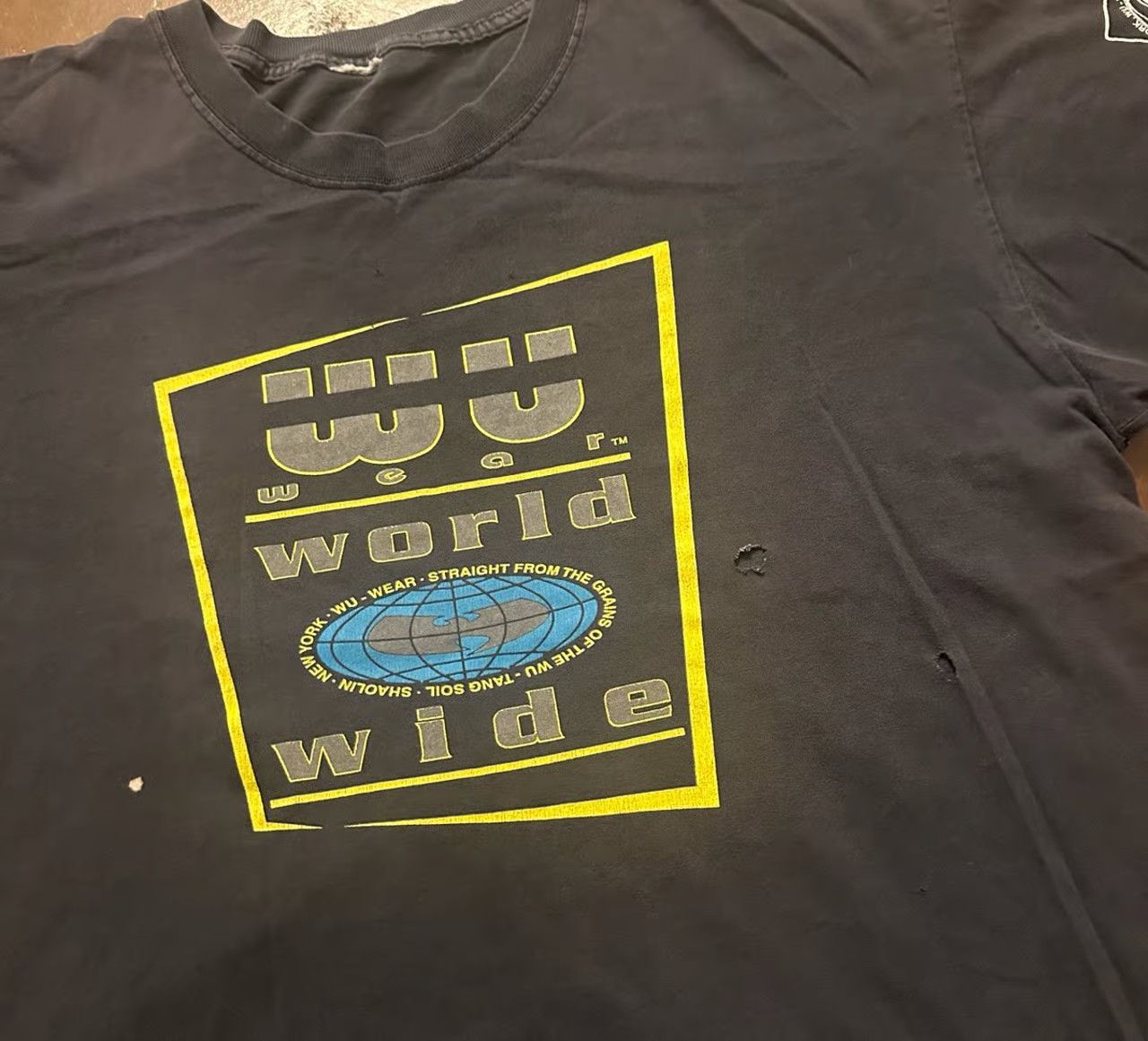 Other Rare Vtg 90s Wu Wear Wu Tang Clan Shirt Size US XXL / EU 58 / 5 - 2 Thumbnail