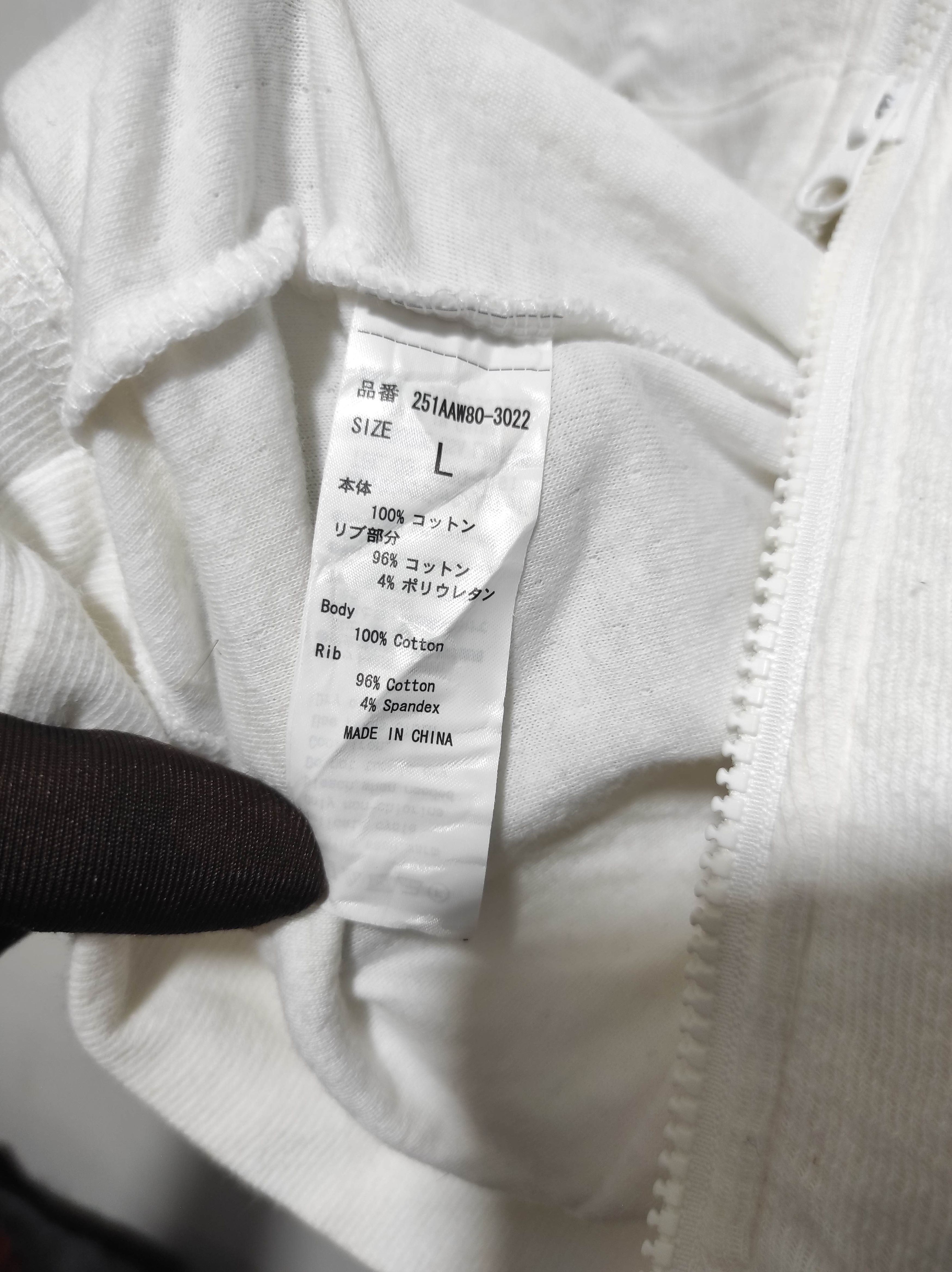 MOUSSY Azul by Moussy White Zip Fur Hoodie LGB style Size US L / EU 52-54 / 3 - 6 Thumbnail
