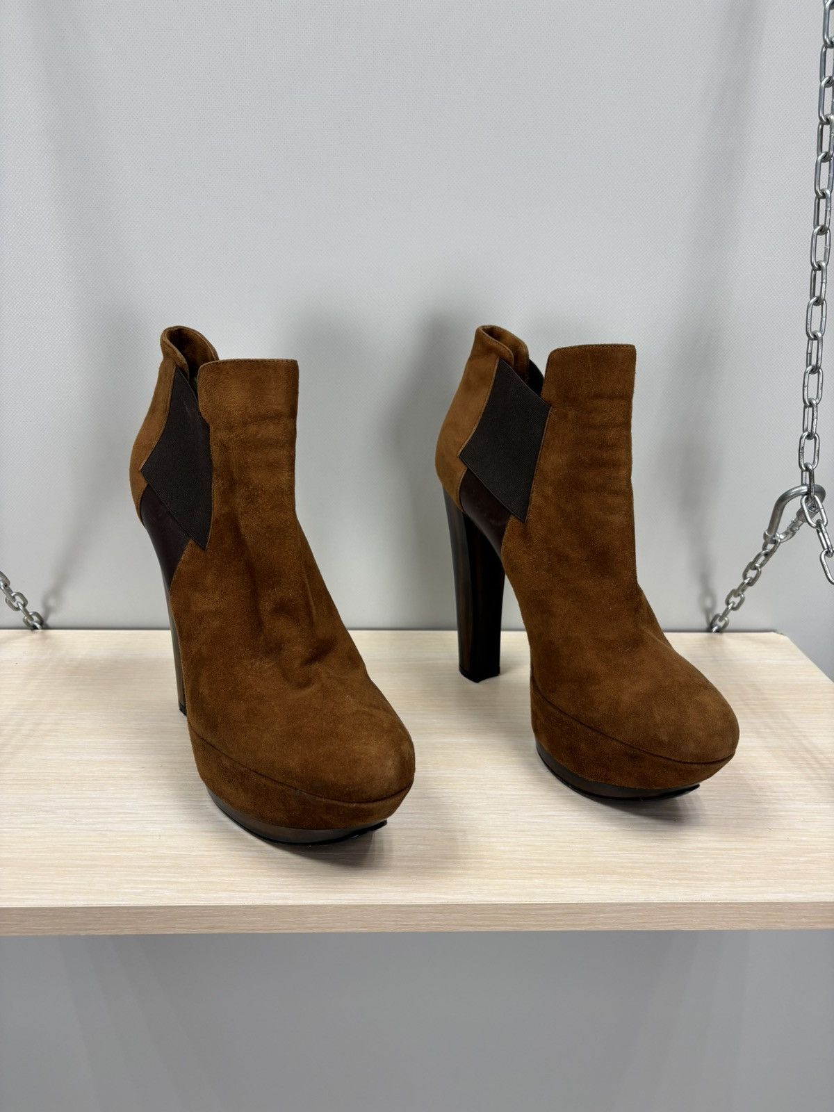 Casadei Womens heels Casadei Size 10 Color Brown Size US 10 / IT 40 - 2 Thumbnail