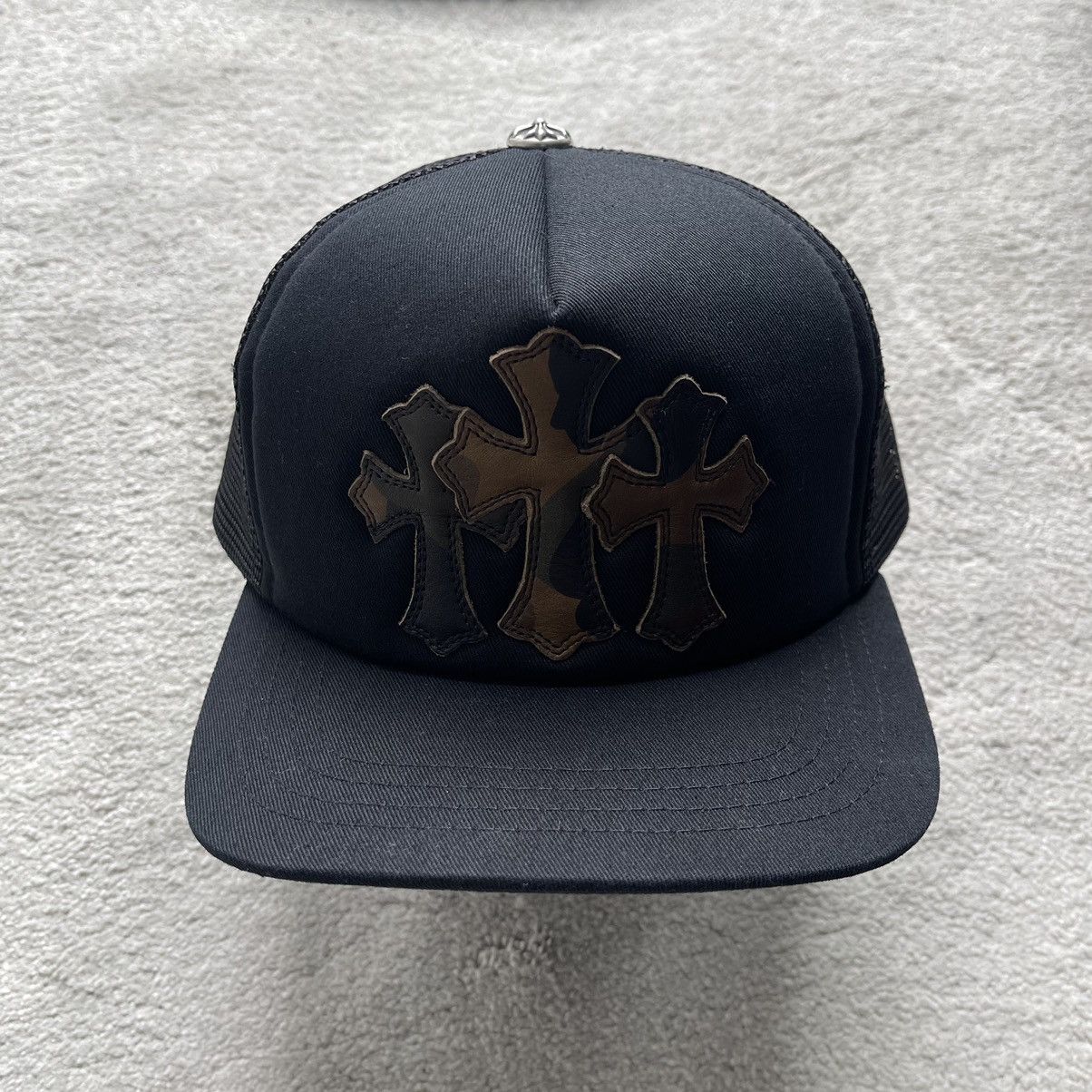 Chrome Hearts Chrome Hearts Hat Camo Triple Cross Patch Size ONE SIZE - 1 Thumbnail